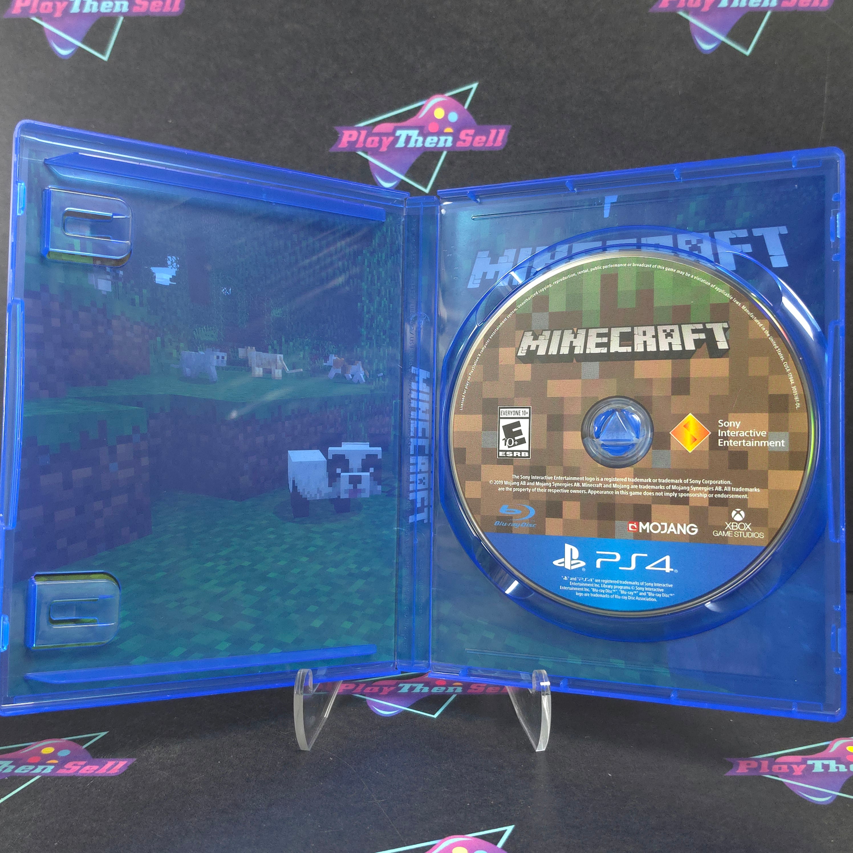 Minecraft Starter Pack PS4 PlayStation 4 Complete - Excellent