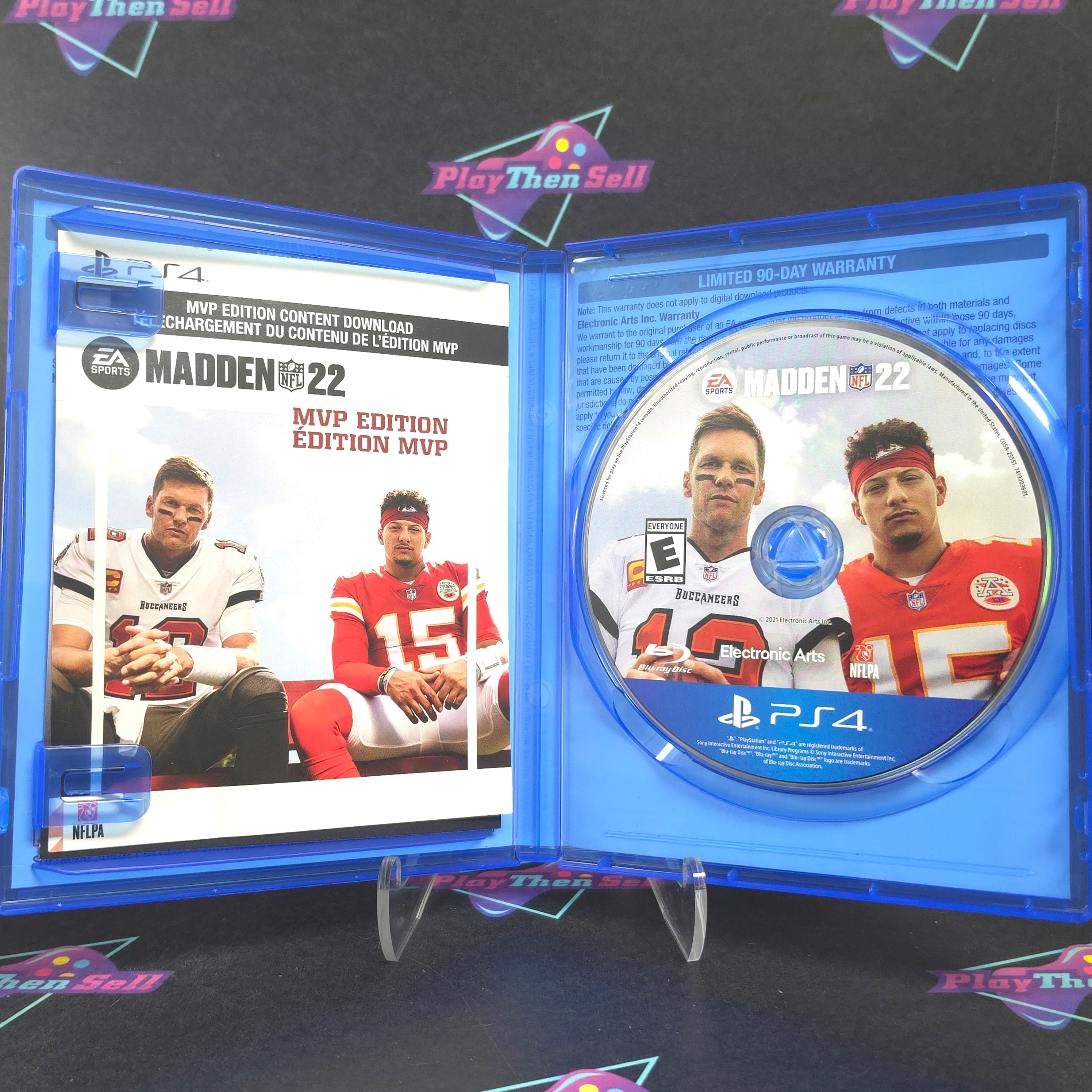 Madden NFL 22 MVP Edition PS4 PlayStation 4 Complete - Excellent