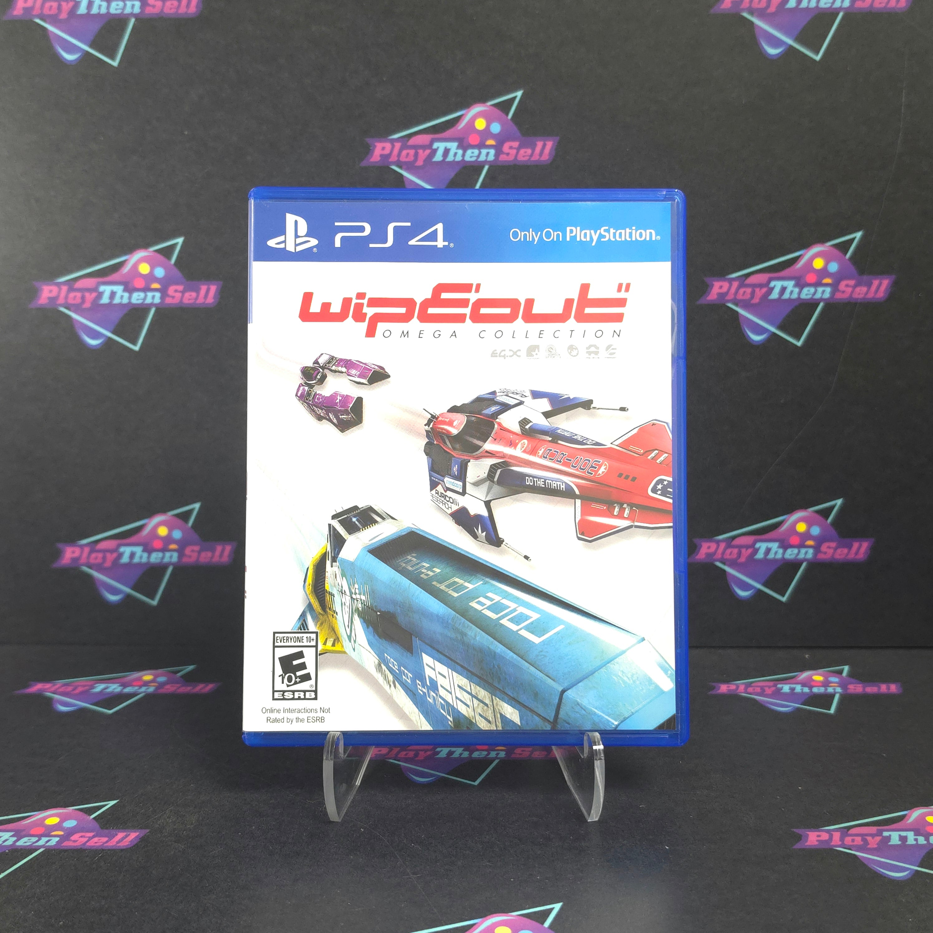 Wipeout Omega Collection PS4 PlayStation 4 Complete - Excellent