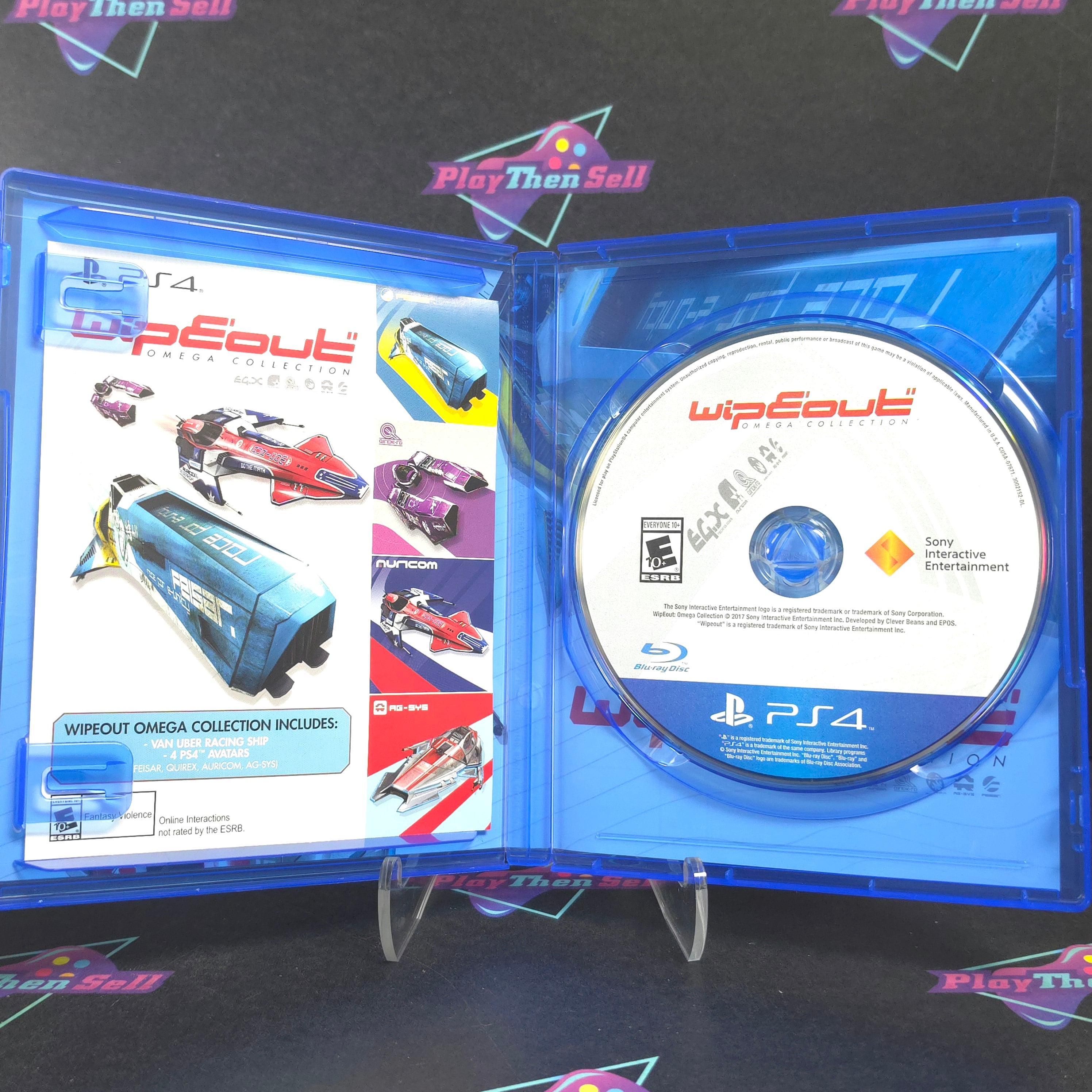 Wipeout Omega Collection PS4 PlayStation 4 Complete - Excellent