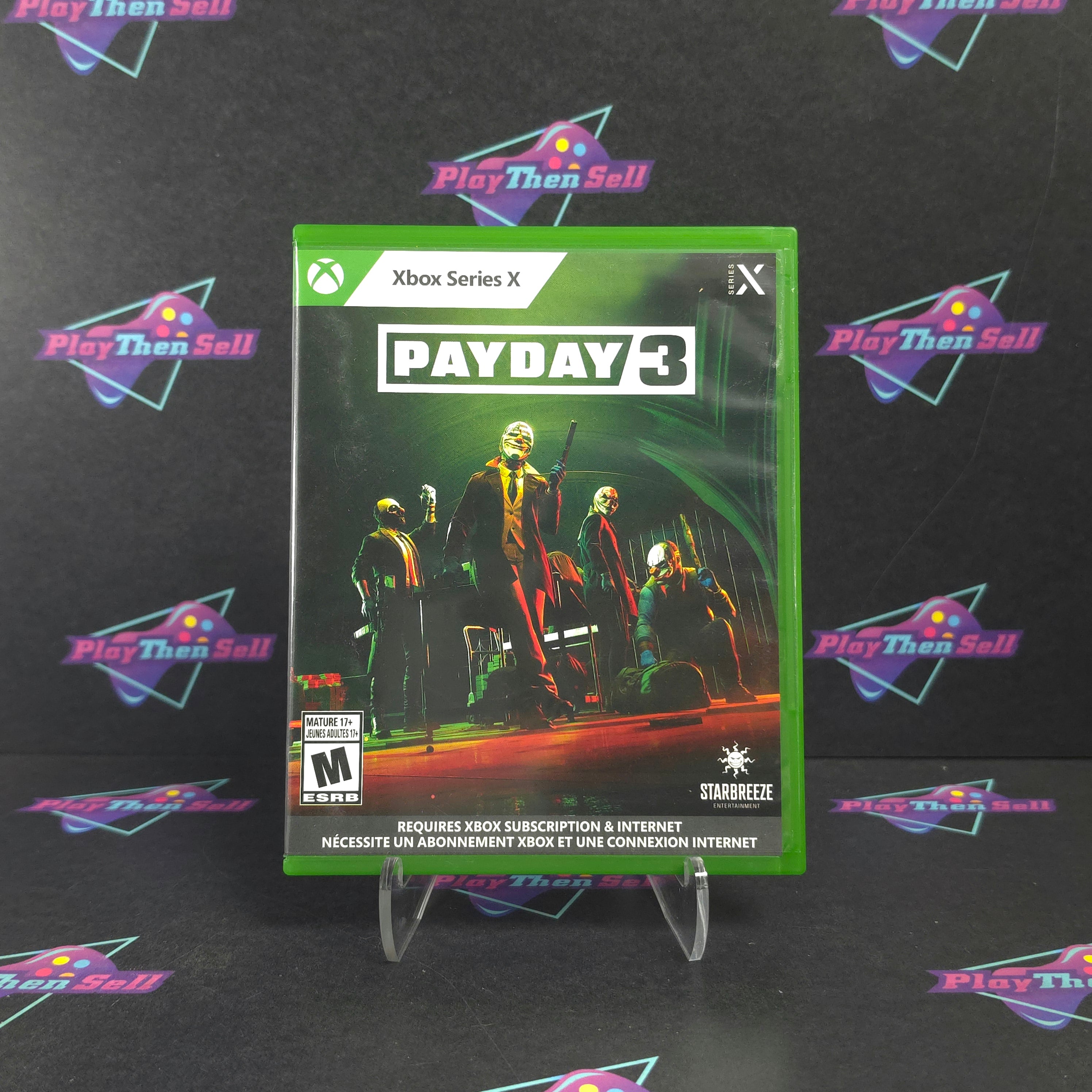 Payday 3 Xbox Series X Complete - Excellent