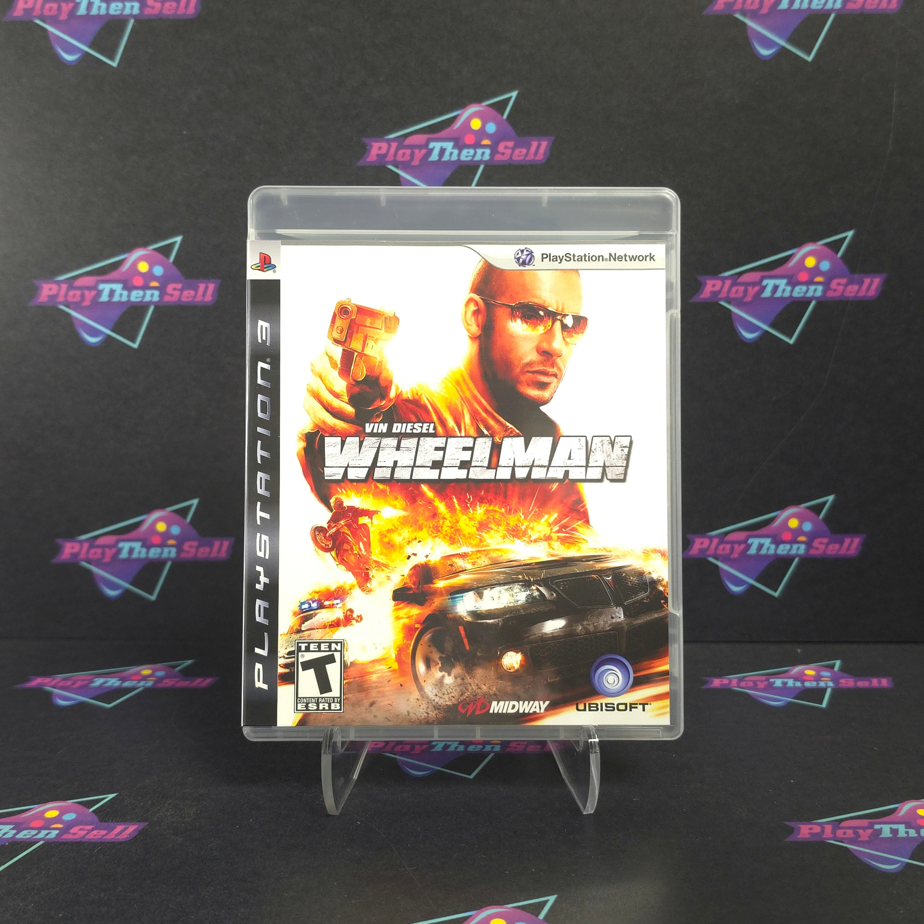 Wheelman PS3 PlayStation 3 + Map Complete - Excellent