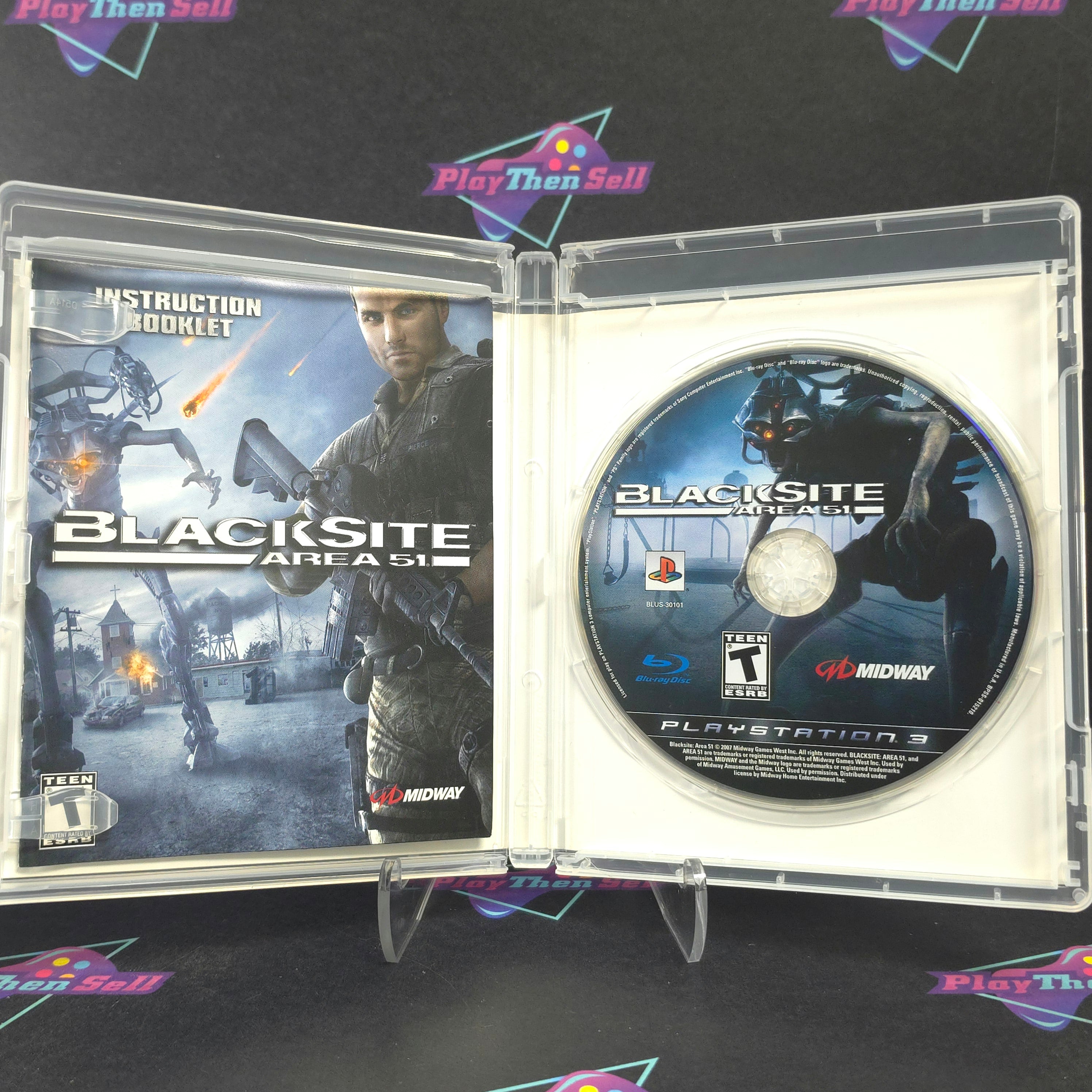 Blacksite Area 51 PS3 PlayStation 3 + Reg Complete - Excellent