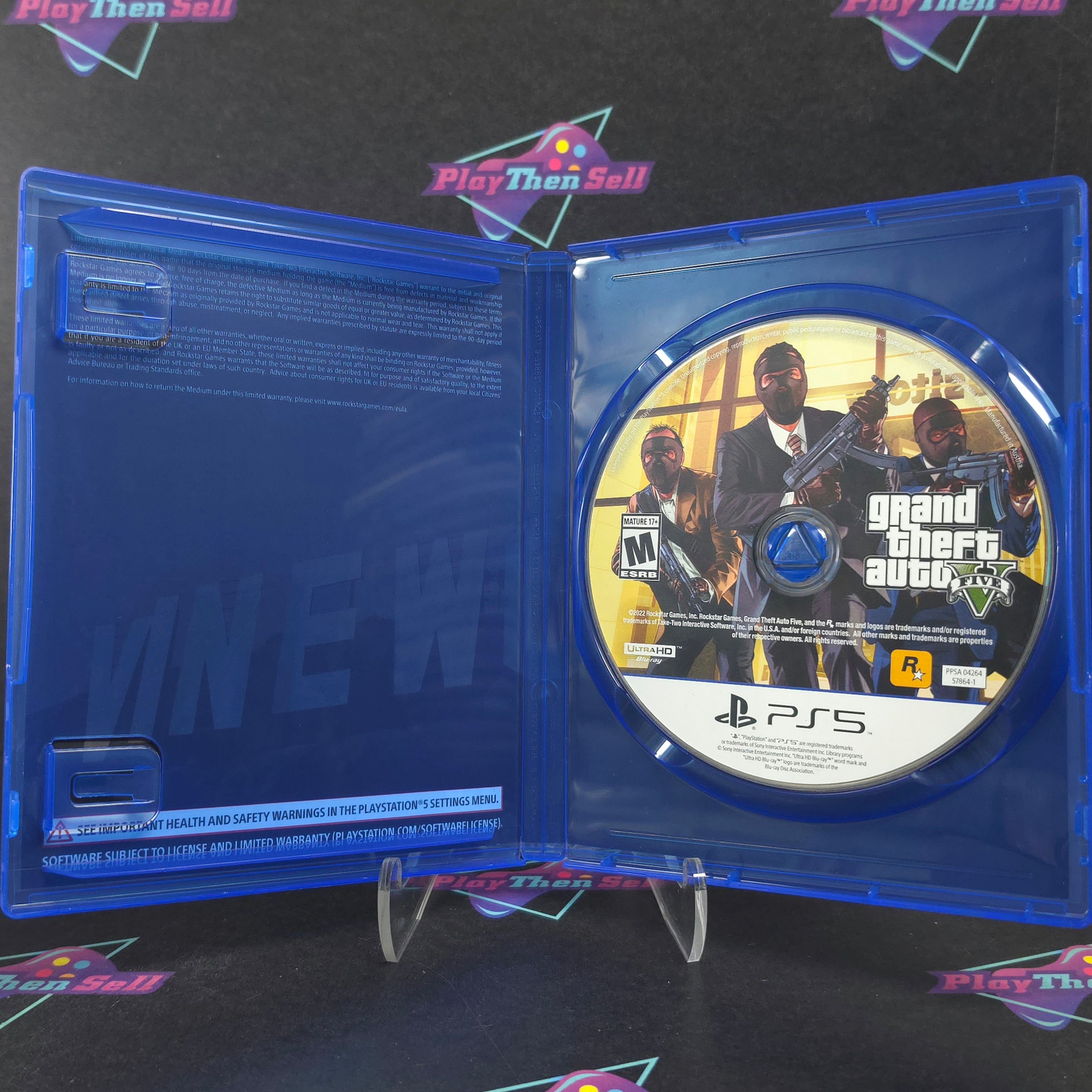 Grand Theft Auto GTA V (5) PS5 PlayStation 5 Complete - Excellent