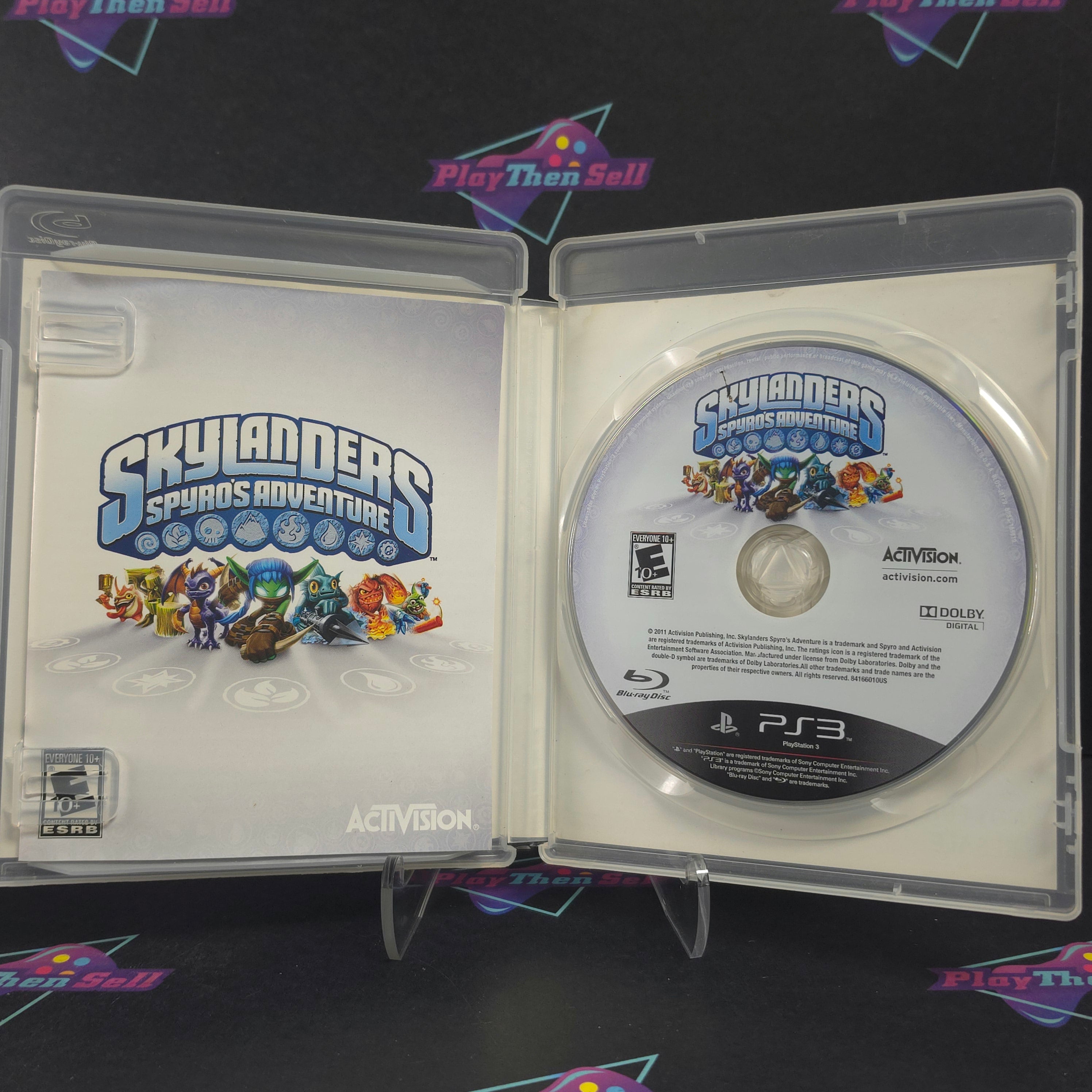 Skylanders Spyro's Adventure PS3 PlayStation 3 Complete - Very Good