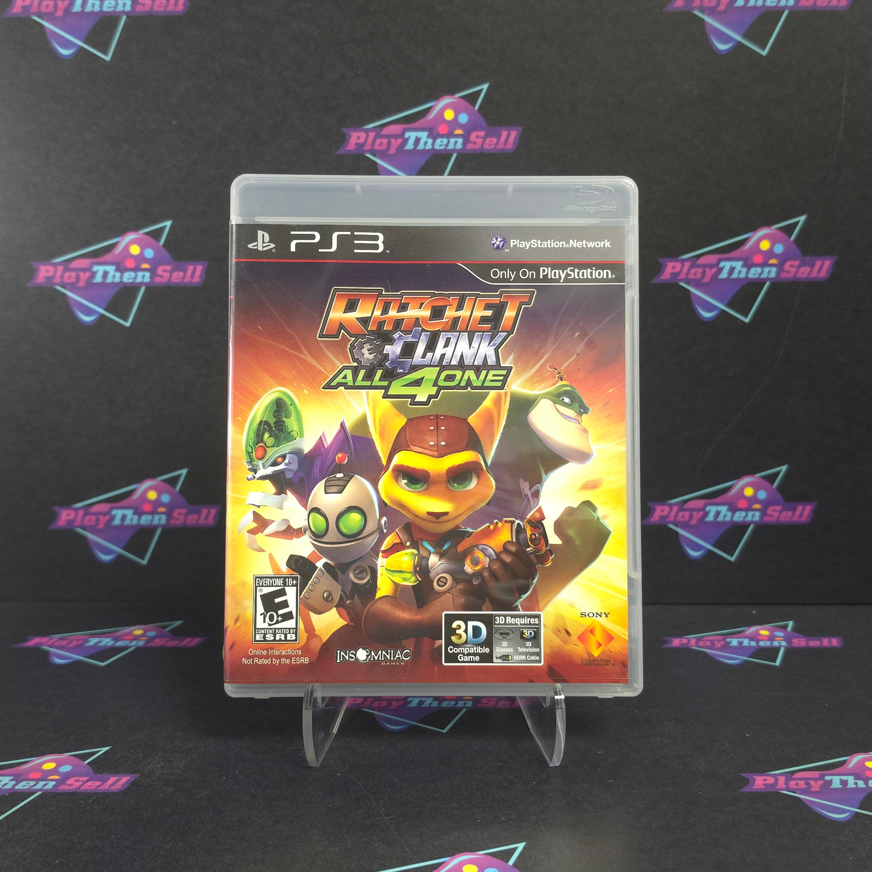 Ratchet & Clank All 4 One PS3 PlayStation 3  - Very Good