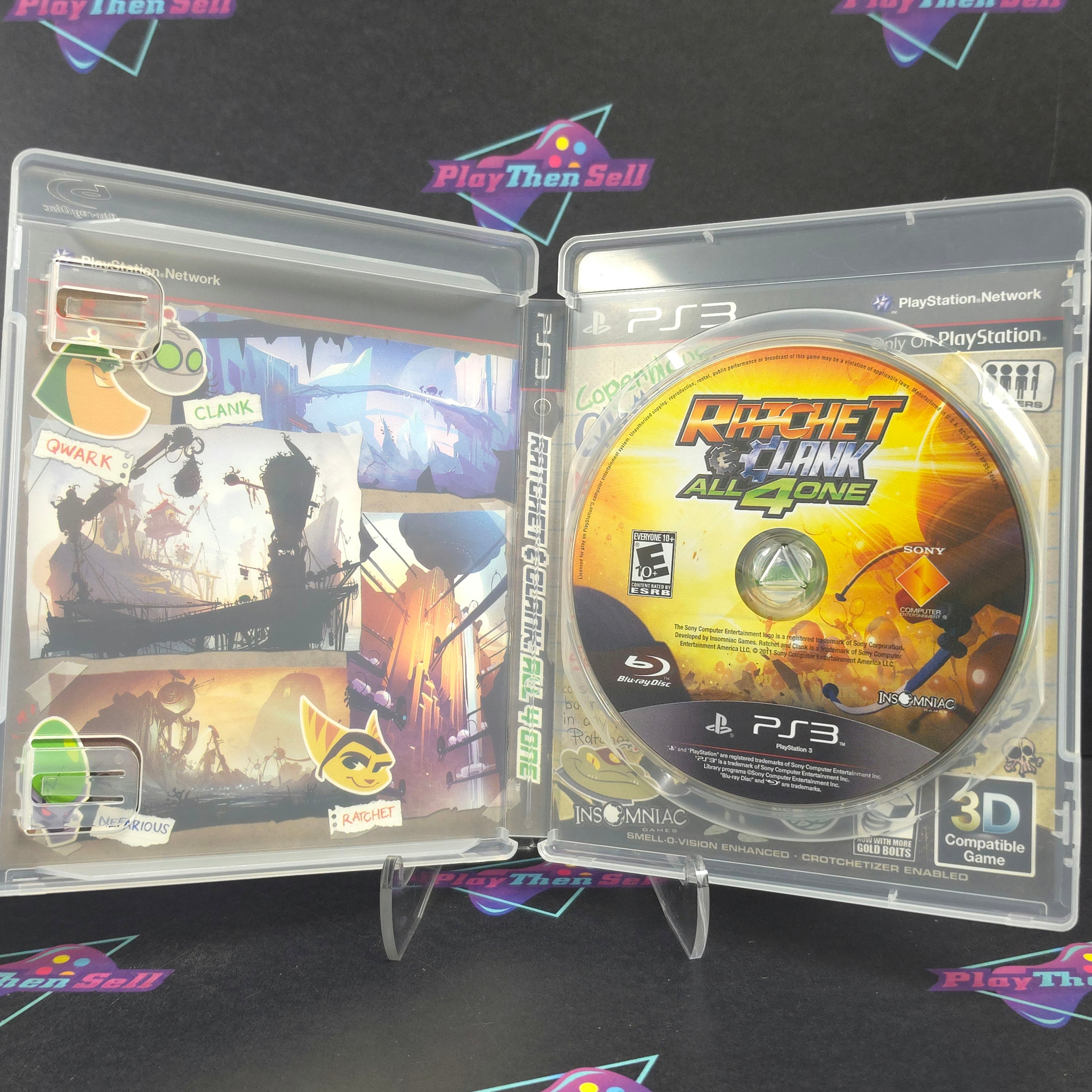 Ratchet & Clank All 4 One PS3 PlayStation 3  - Very Good