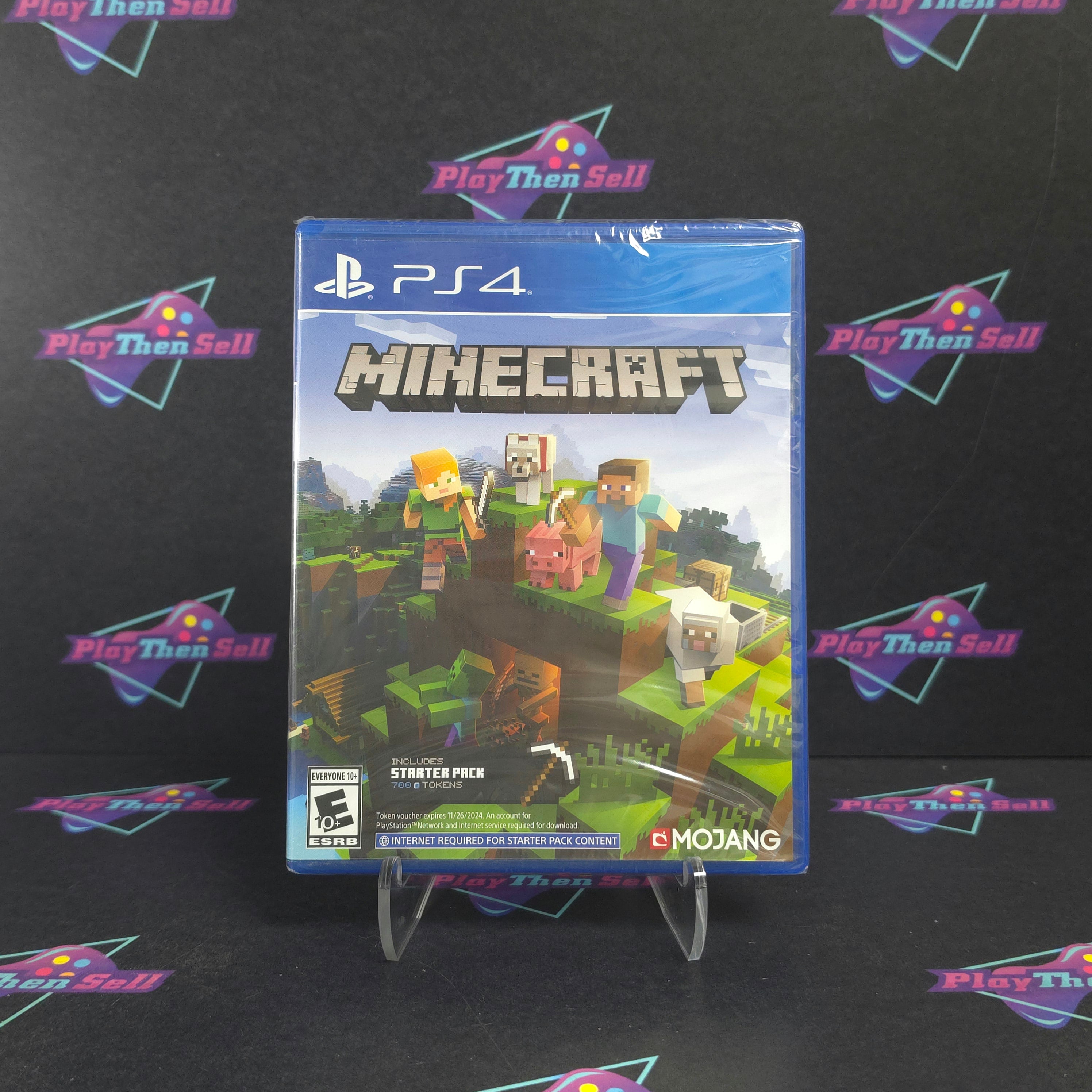 Minecraft Starter Pack PS4 PlayStation 4 Sealed - Brand New