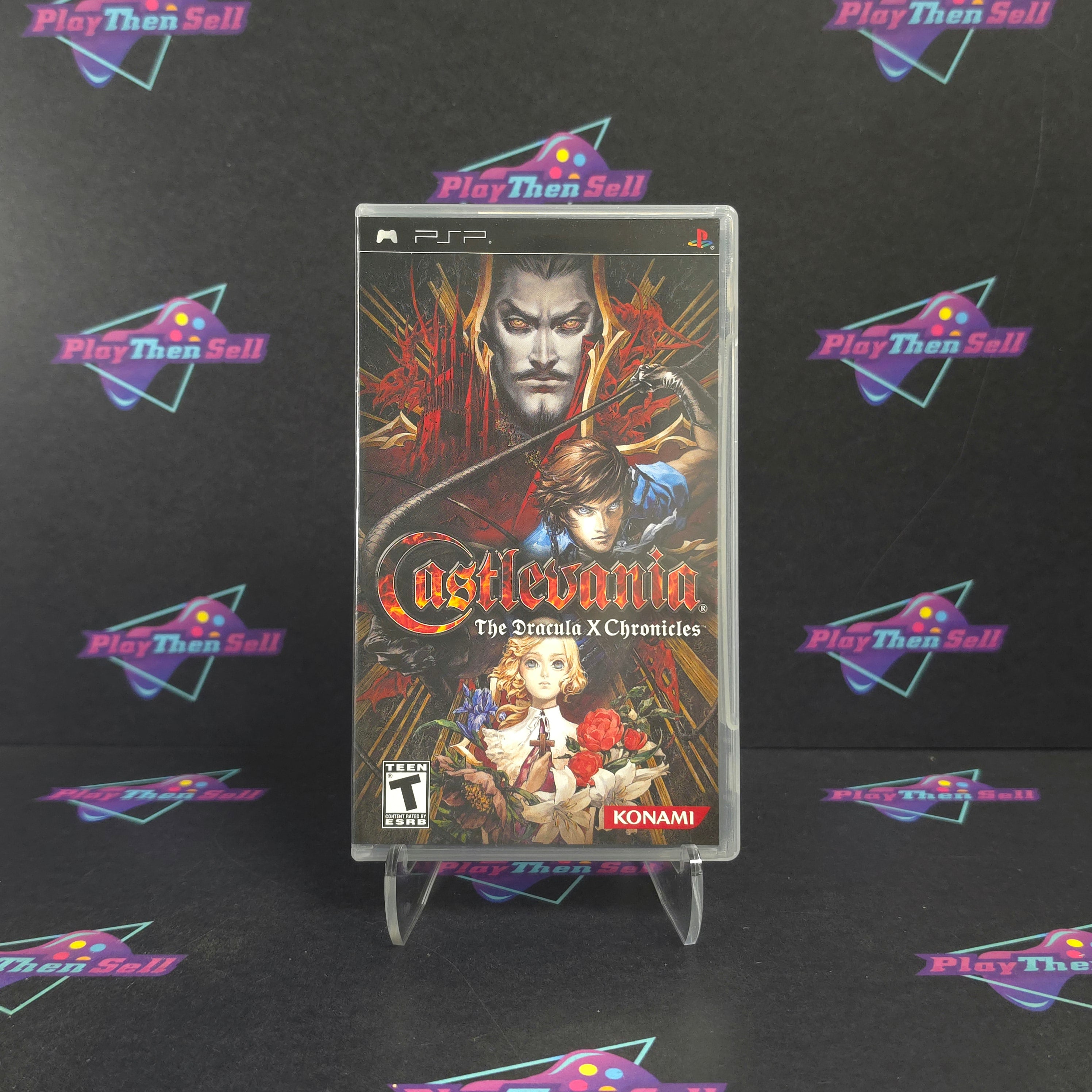 Castlevania Dracula X Chronicles Sony PSP GH Disc CIB - Excellent