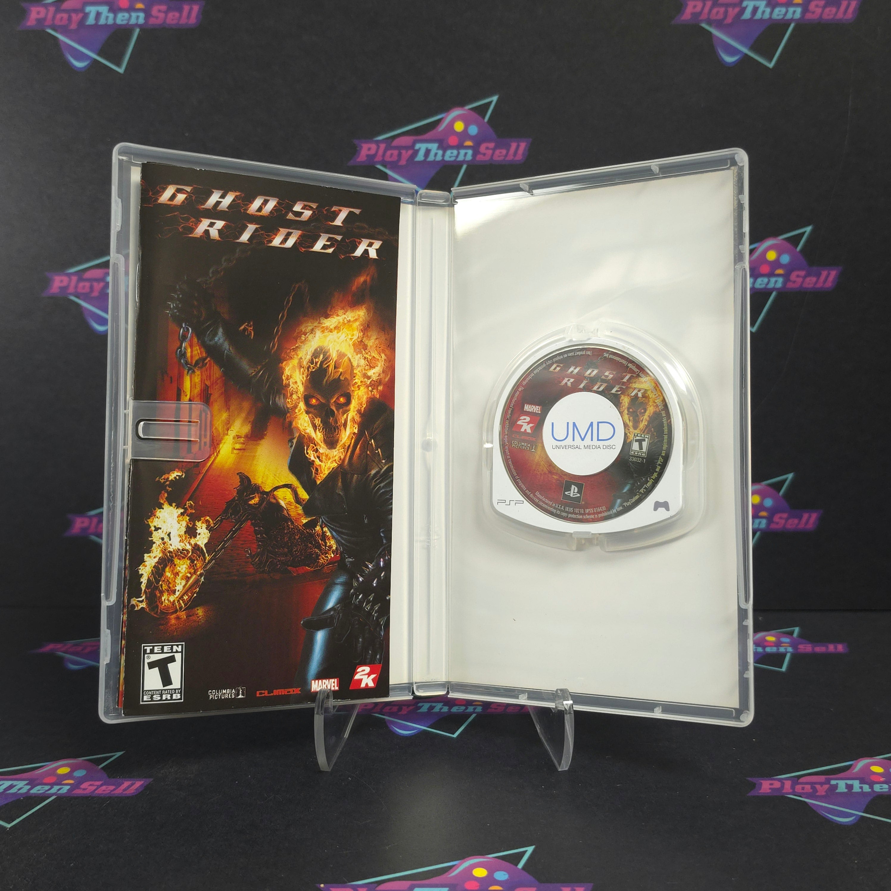Ghost Rider Sony PSP + Comic Complete - Excellent