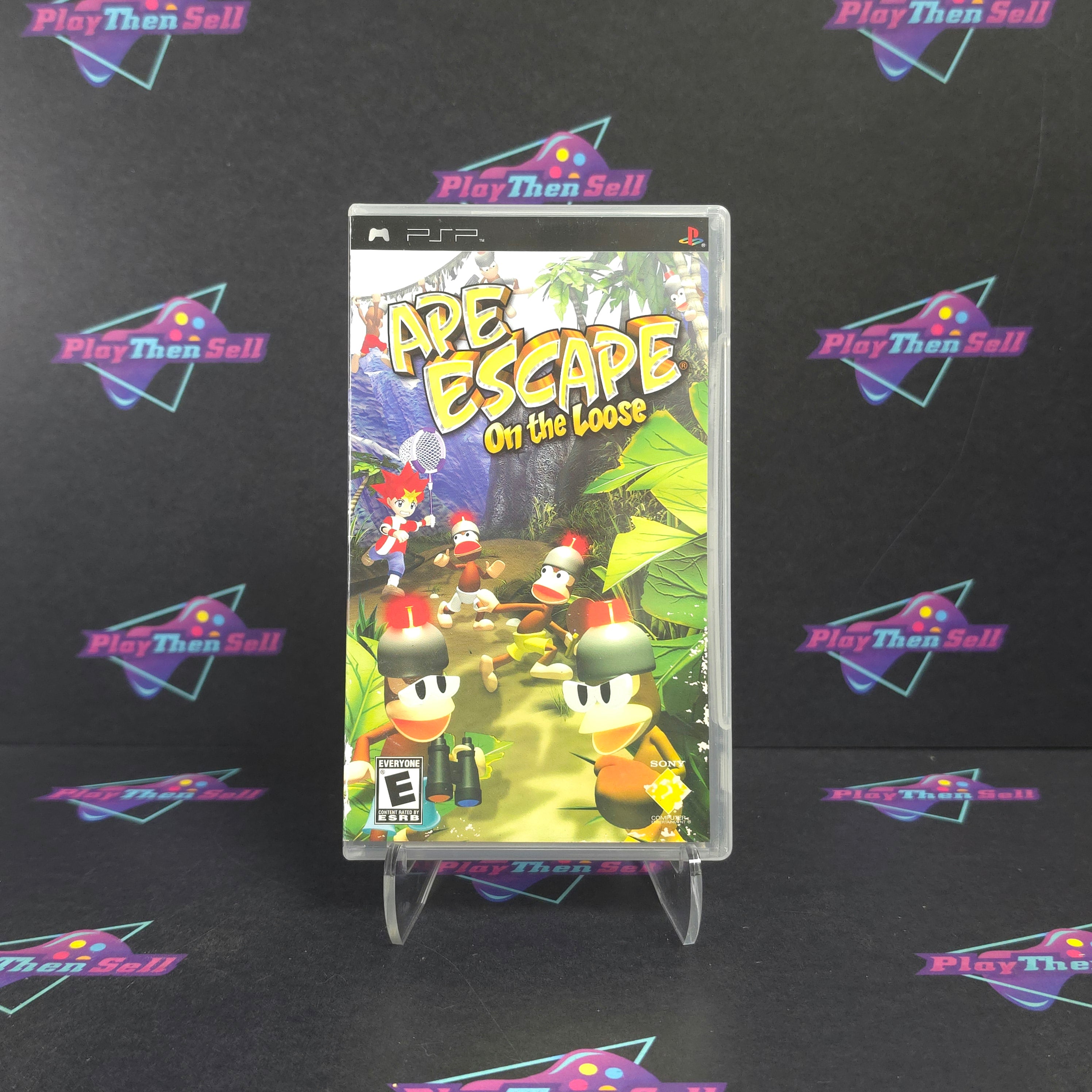 Ape Escape on the Loose Sony PSP Clear Disc Complete - Very Good