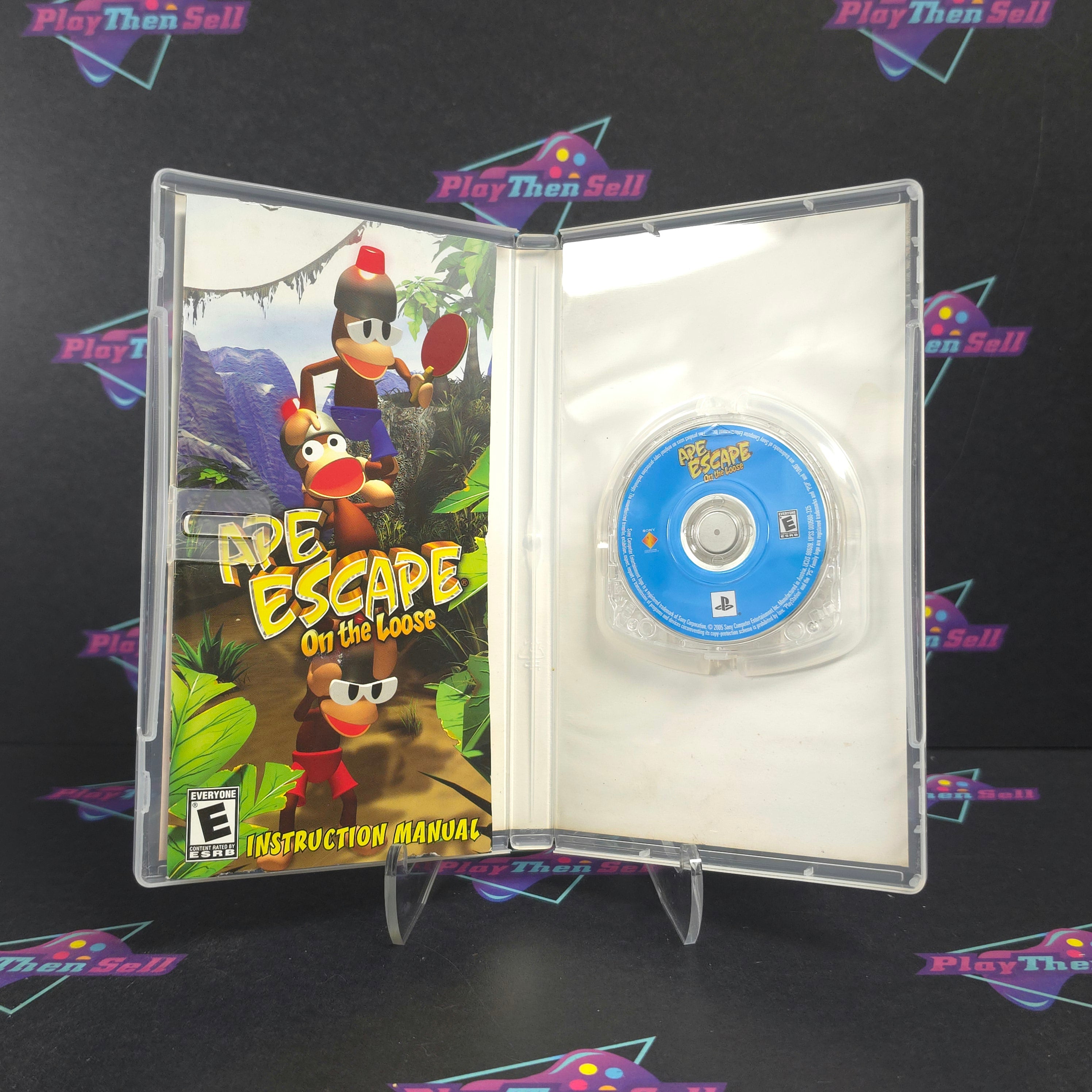 Ape Escape on the Loose Sony PSP Clear Disc Complete - Very Good