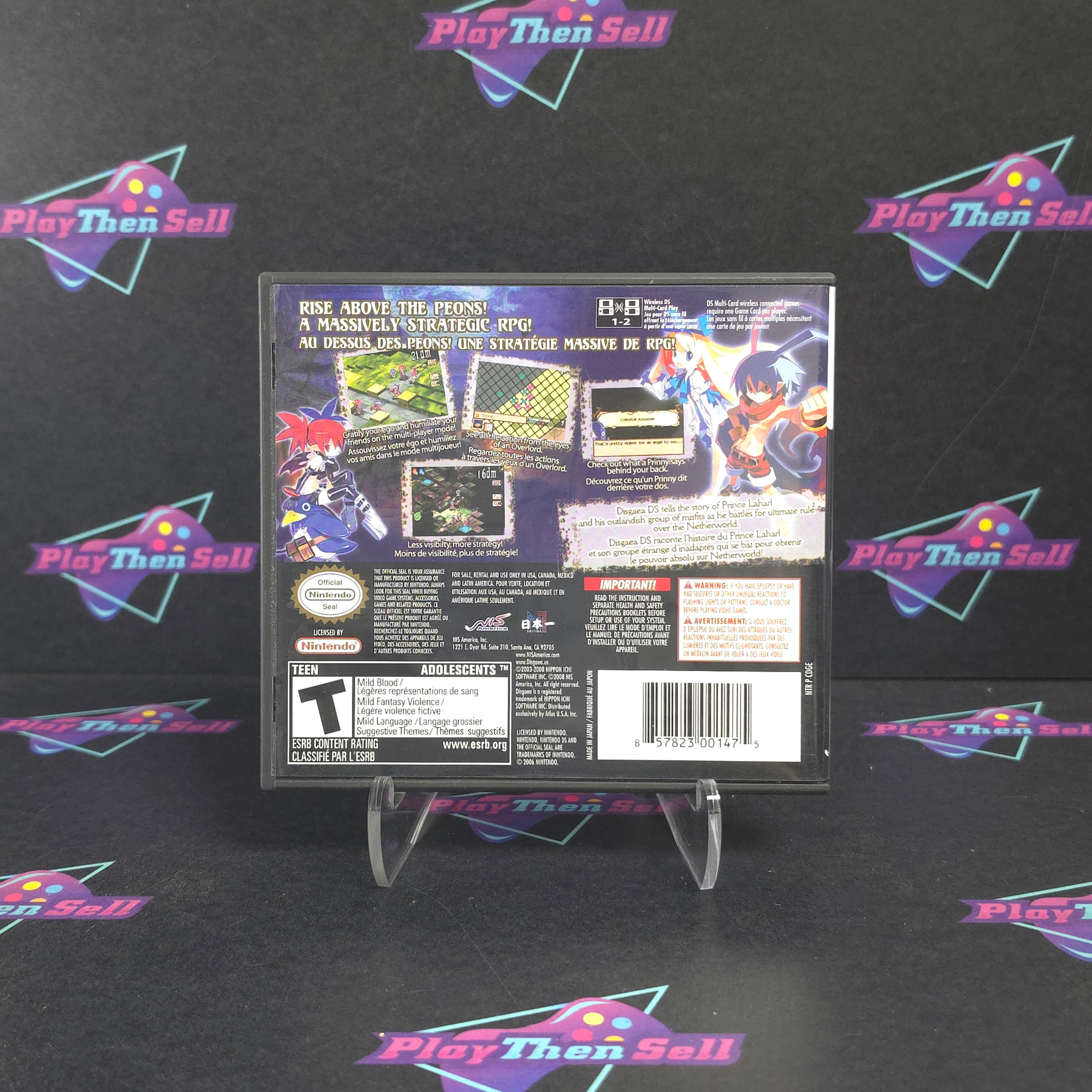 Disgaea Nintendo DS Complete - Excellent