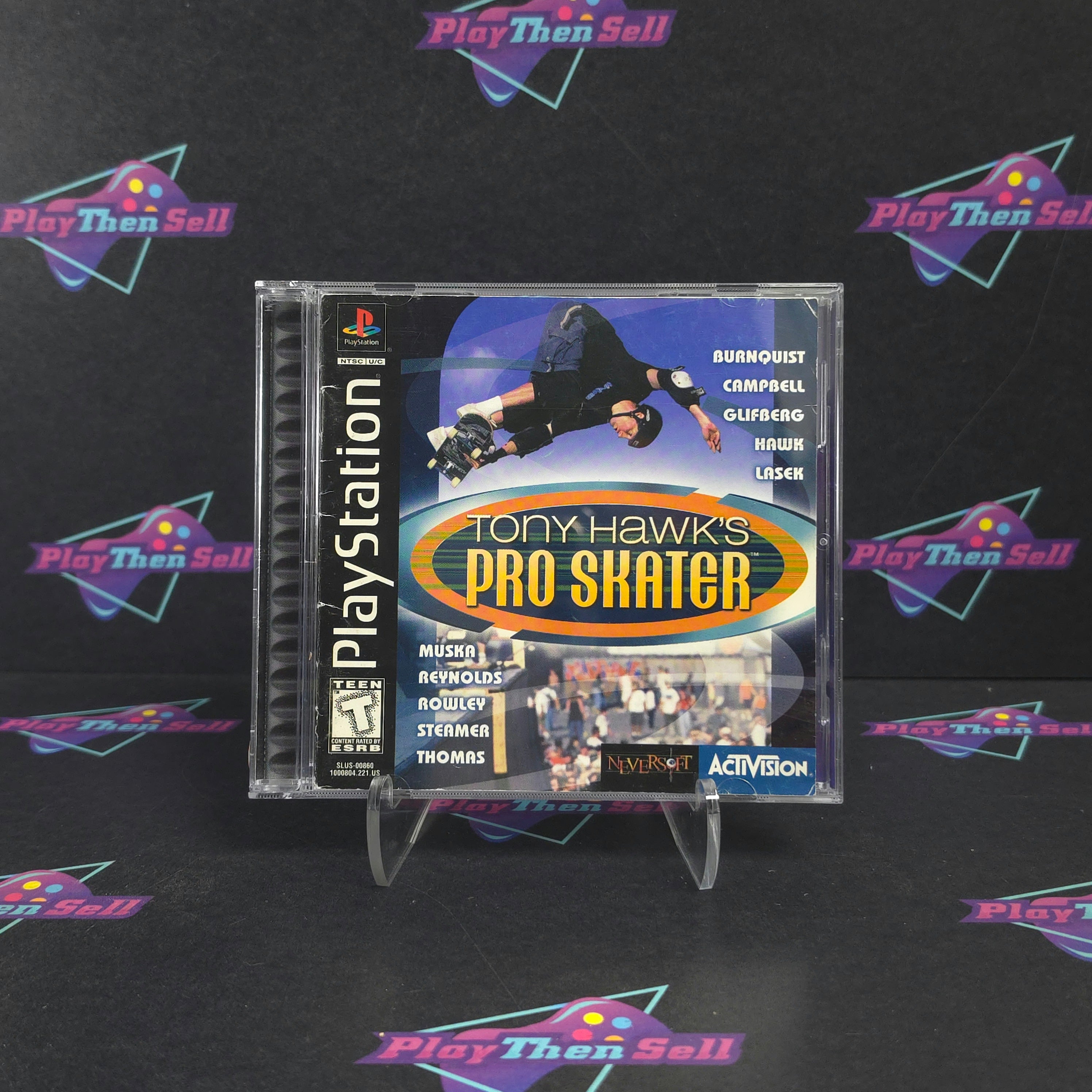 Tony Hawk's Pro Skater PS1 PlayStation 1 Complete - Very Good
