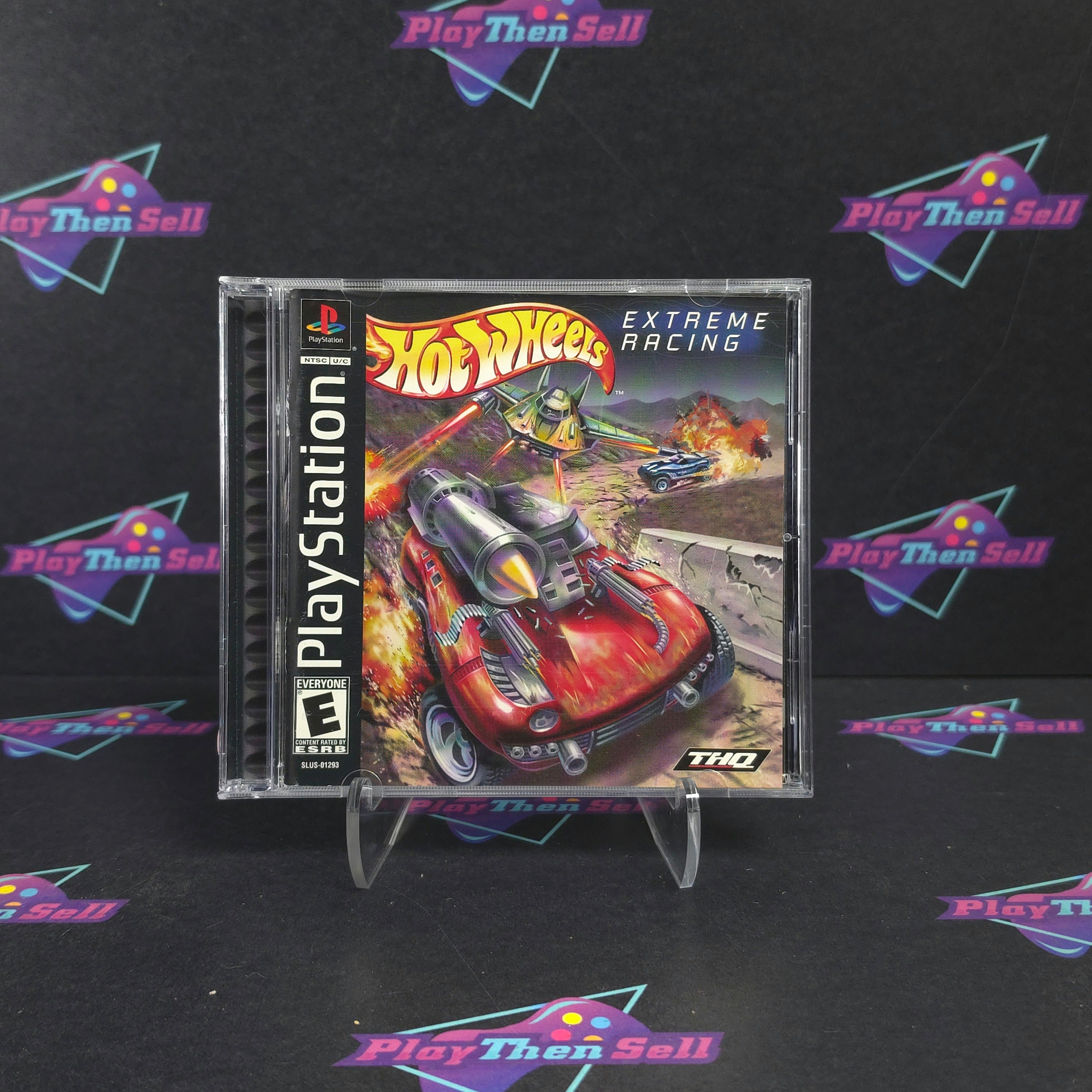 Hot Wheels Extreme Racing PS1 PlayStation 1 + Reg Complete - Very Good