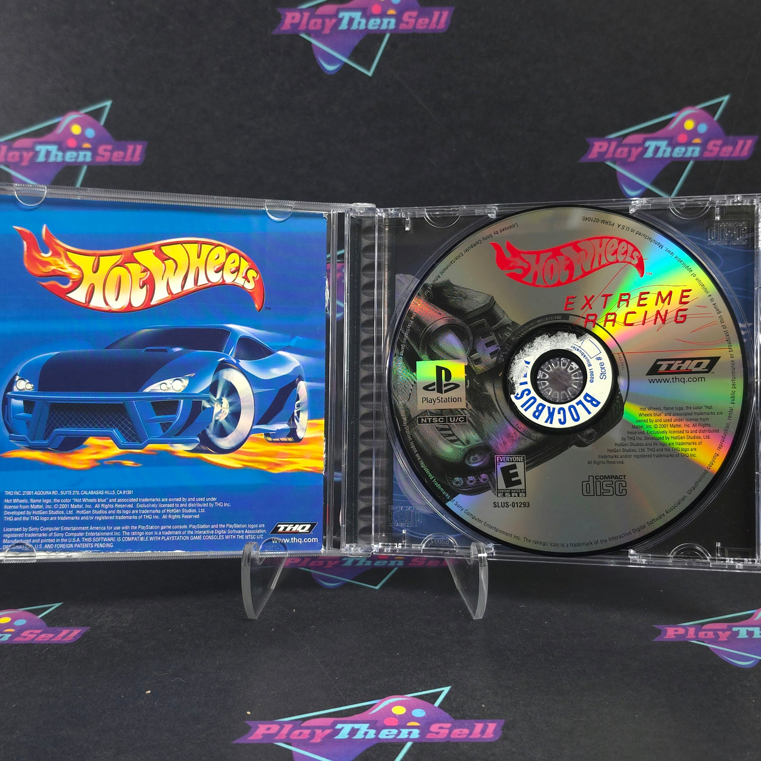 Hot Wheels Extreme Racing PS1 PlayStation 1 + Reg Complete - Very Good