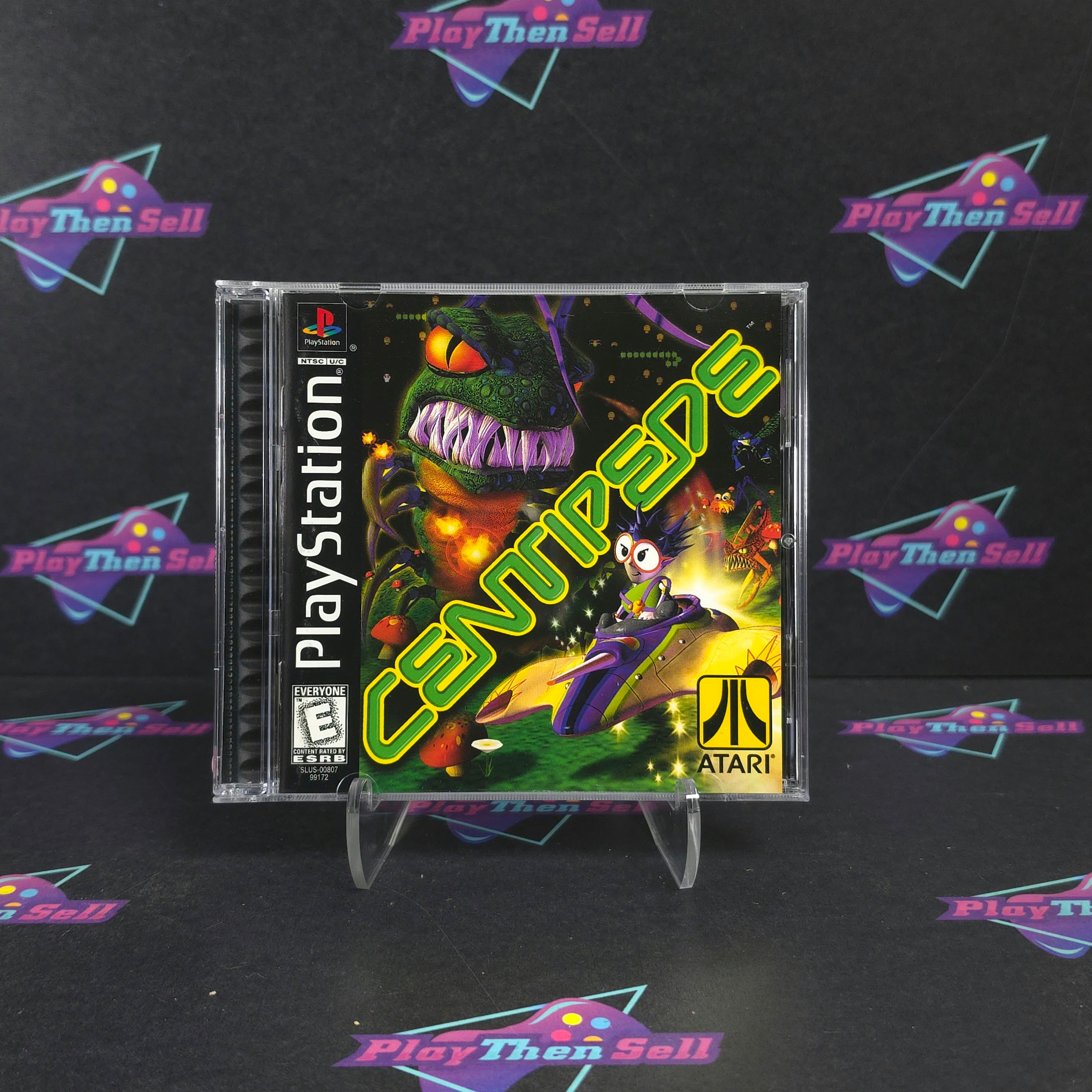 Centipede PS1 PlayStation 1 Complete - Very Good