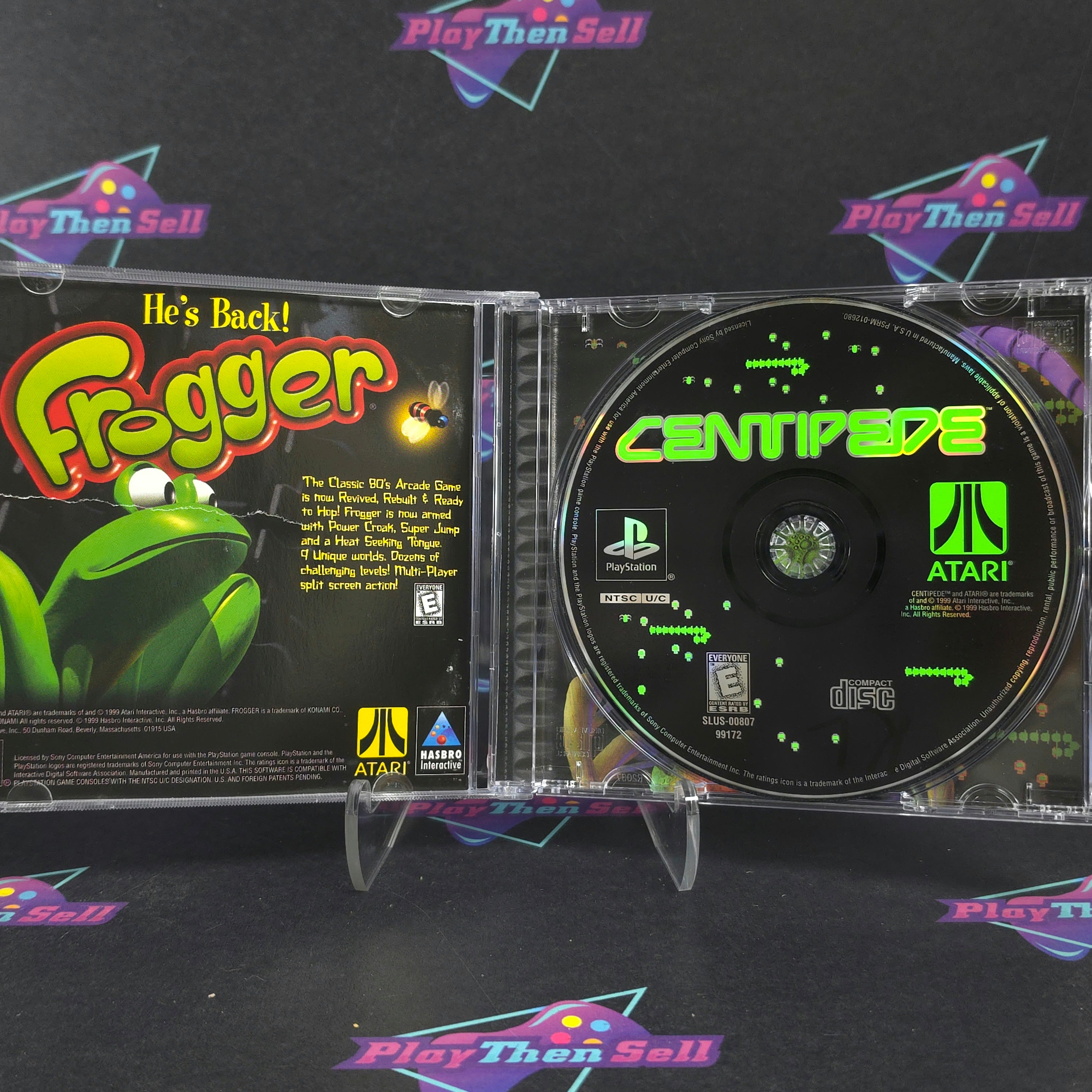 Centipede PS1 PlayStation 1 Complete - Very Good