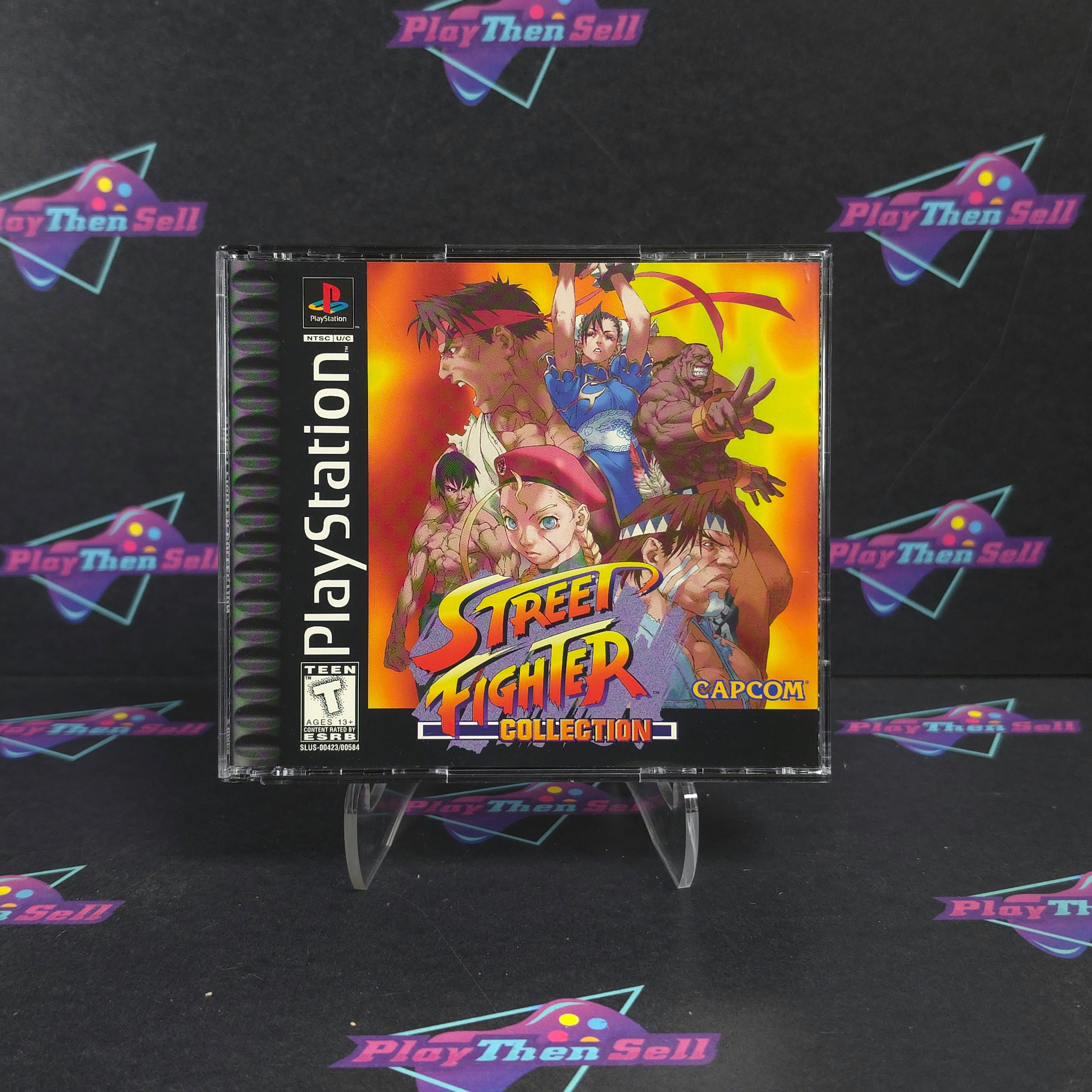 Street Fighter Collection PS1 PlayStation 1 - Very Good