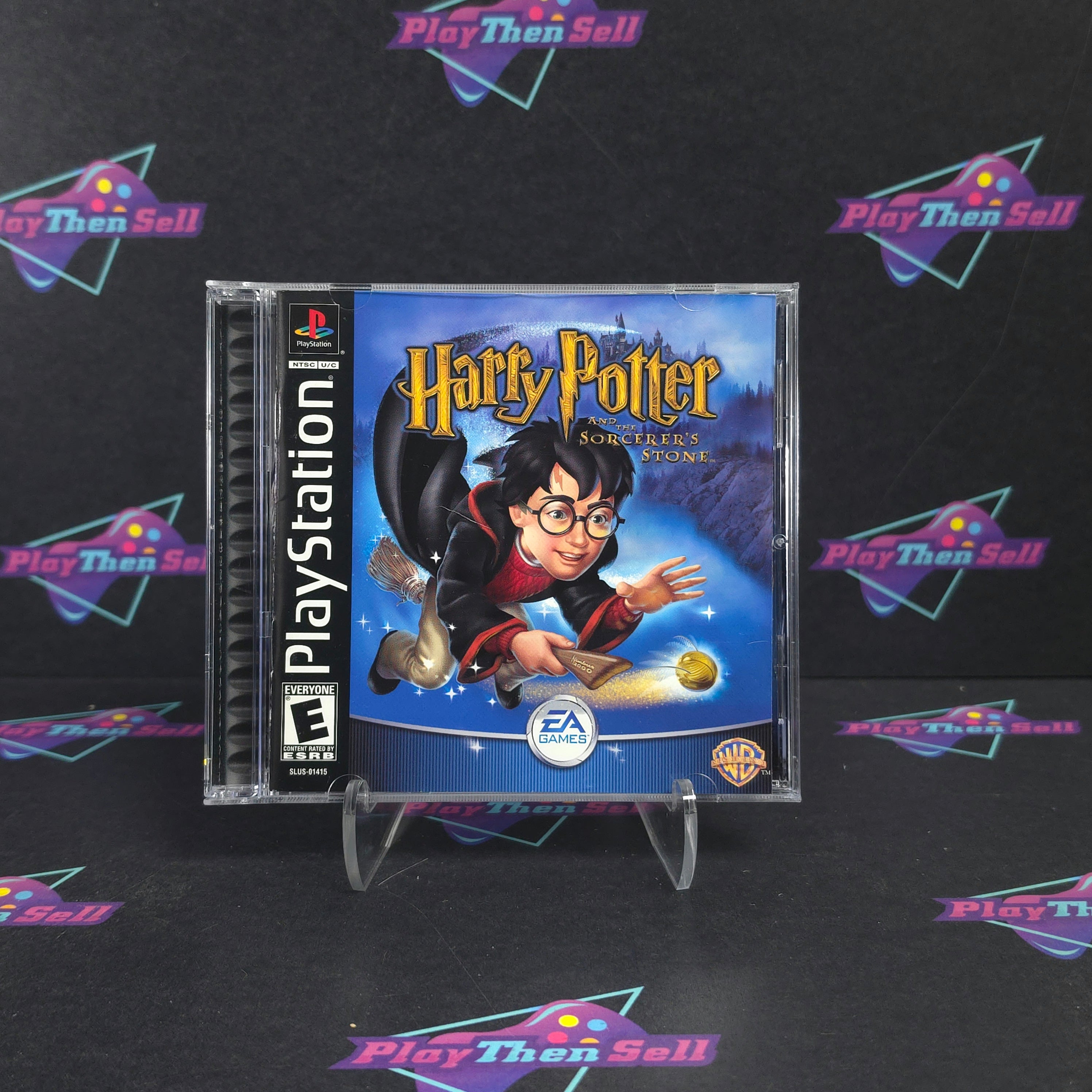 Harry Potter and the Sorcerers Stone PS1 PlayStation 1 + Reg CIB - Excellent