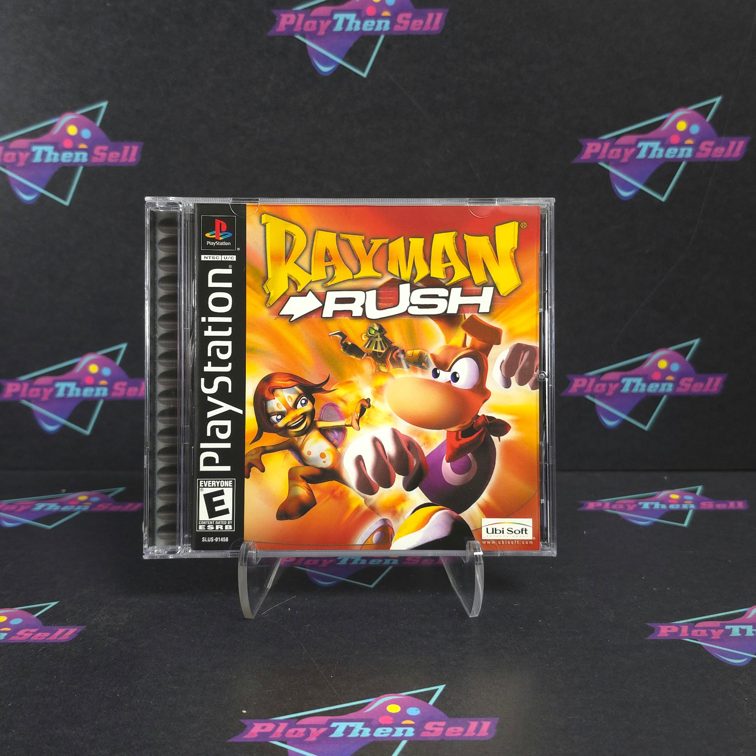 Rayman Rush PS1 PlayStation 1 + Reg Complete - Excellent
