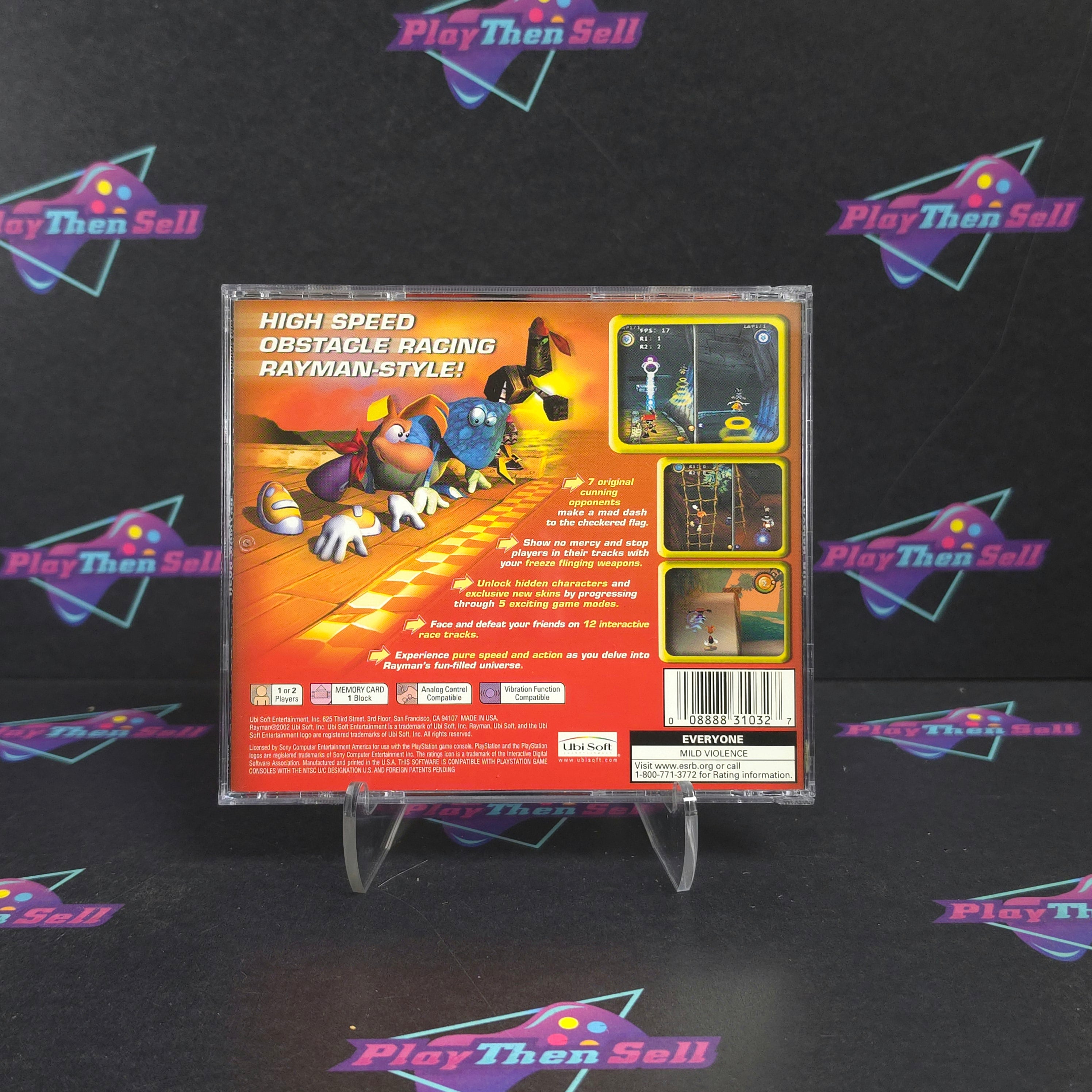 Rayman Rush PS1 PlayStation 1 + Reg Complete - Excellent
