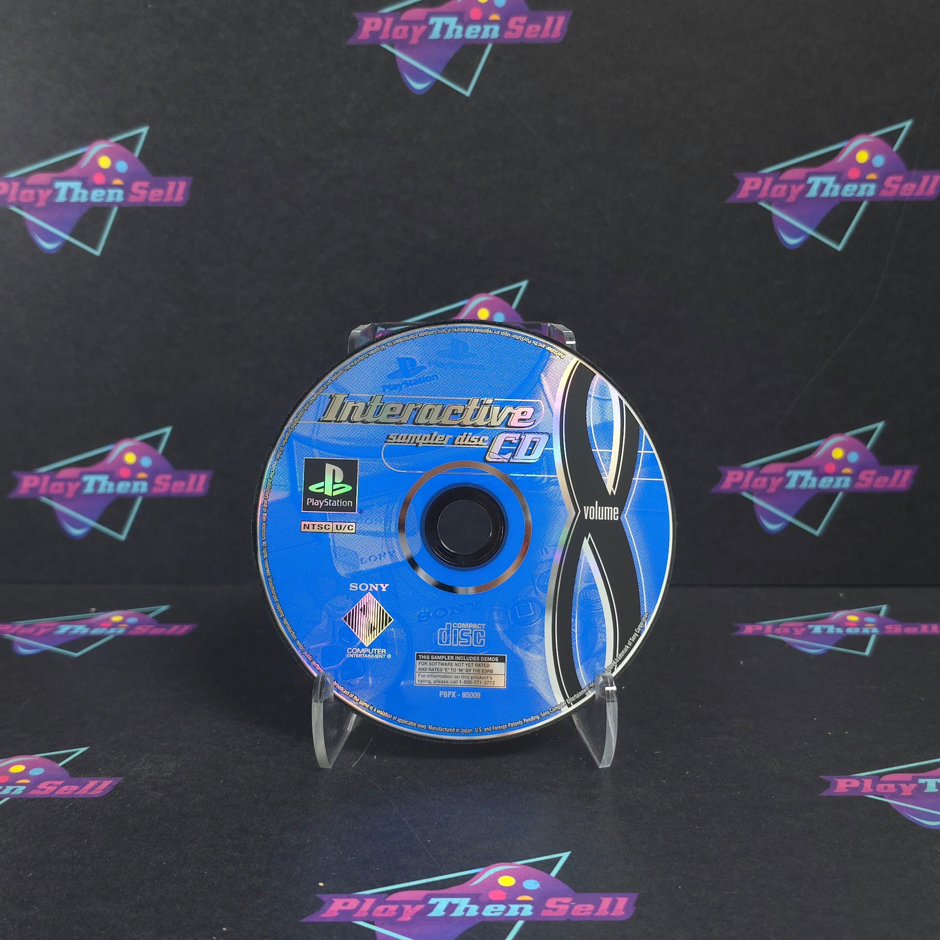 Interactive CD Sampler Disc Volume 8 PS1 PlayStation 1 - Excellent