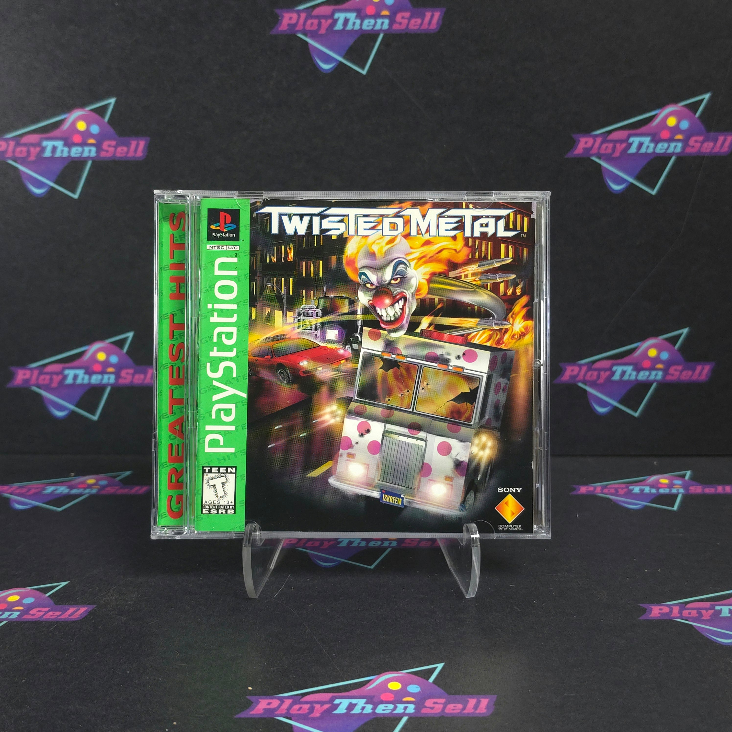 Twisted Metal PS1 PlayStation 1 GH Complete - Excellent