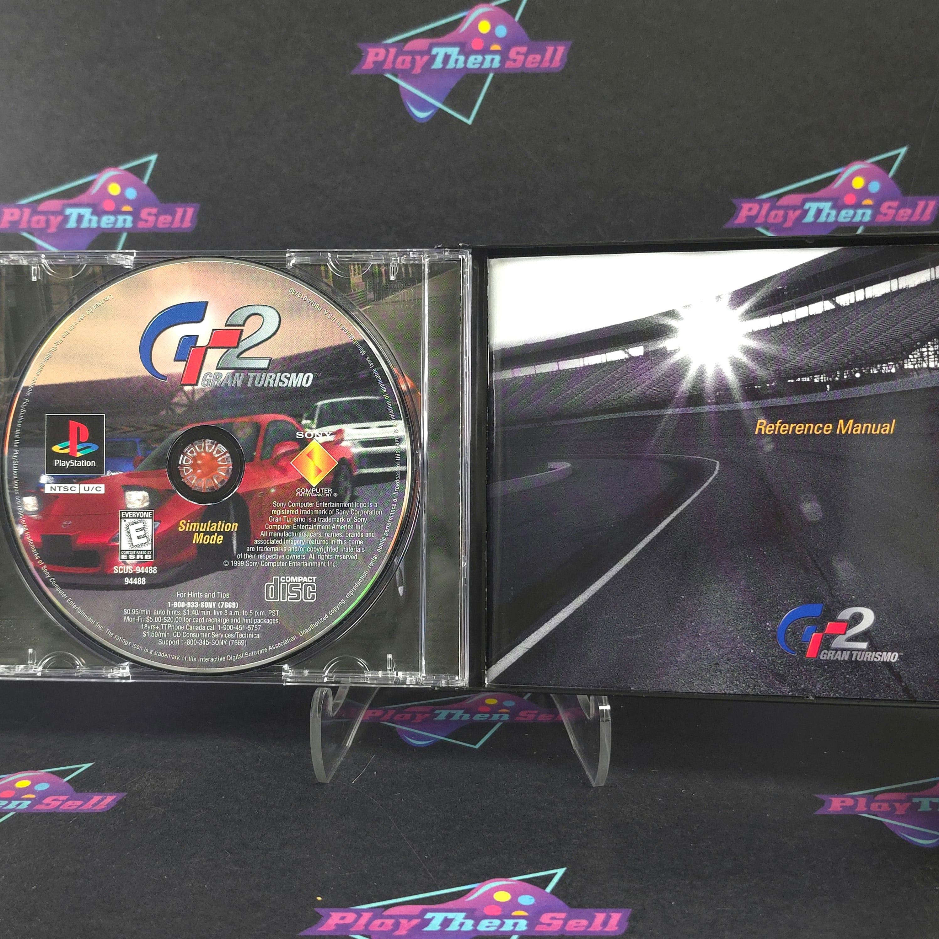 Gran Turismo 2 PS1 PlayStation 1 Complete - Excellent