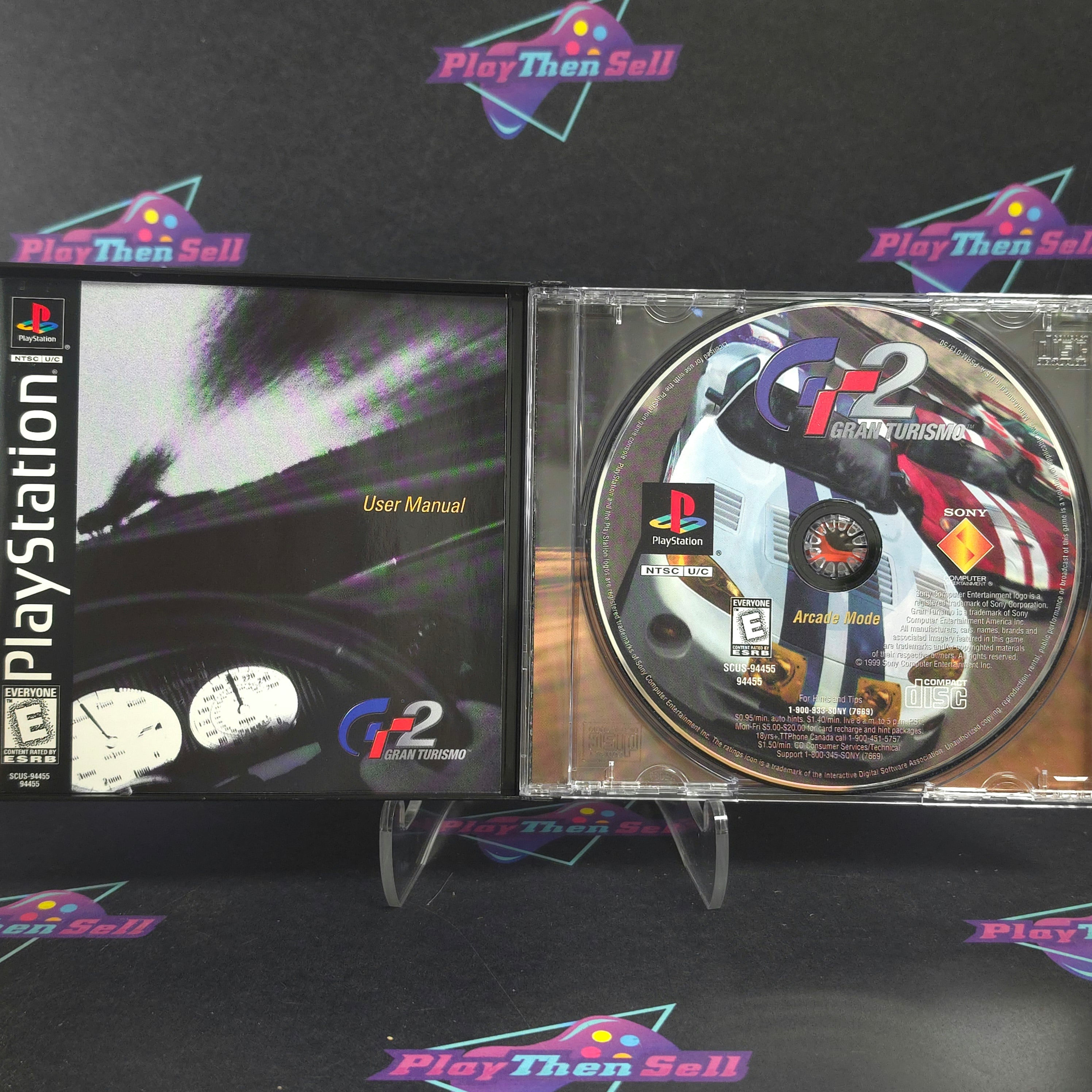 Gran Turismo 2 PS1 PlayStation 1 Complete - Excellent