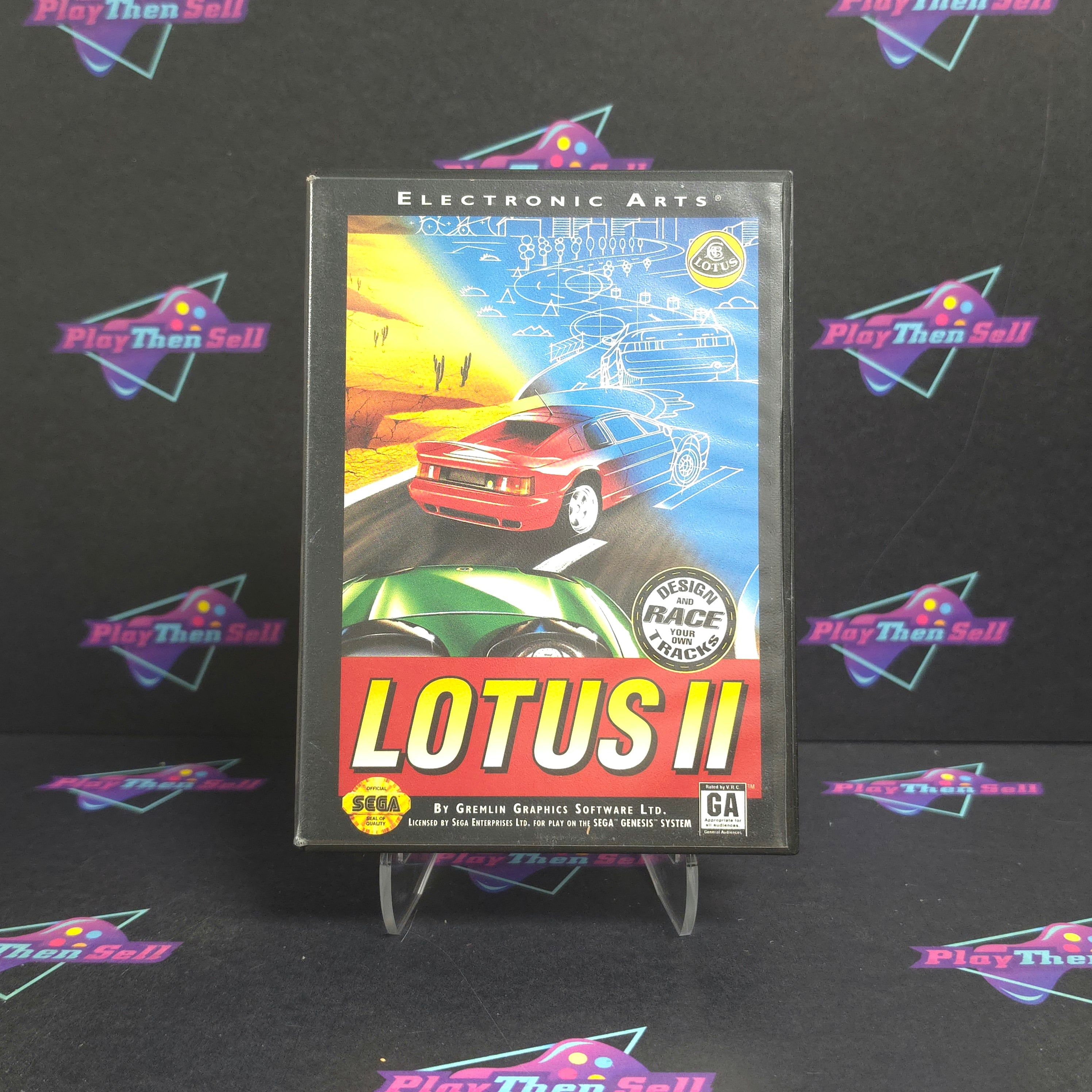 Lotus III (3) Sega Genesis Complete - Excellent
