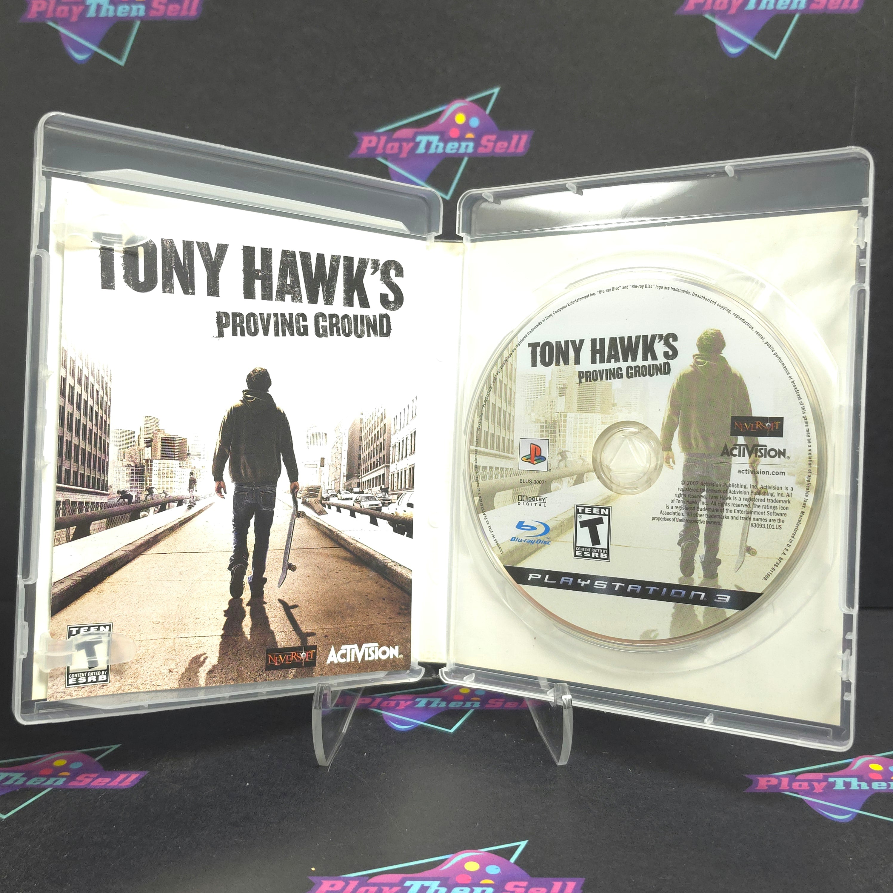 Tony Hawk's Proving Ground PS3 PlayStation 3 Complete - Excellent