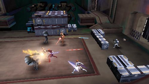 Star Wars the Clone Wars Republic Heroes Sony PSP Clear UMD - Like New