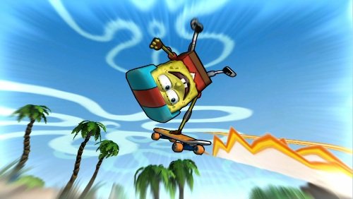 Spongebob Surf & Skate Roadtrip Xbox 360 - AD/NM - Very Good