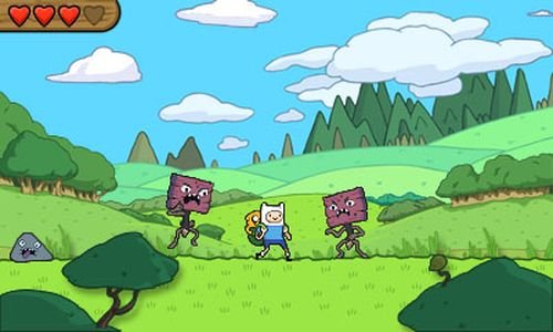 Adventure Time Hey Ice King! Why'd you steal our garbage?!! Nintendo 3DS - Like New