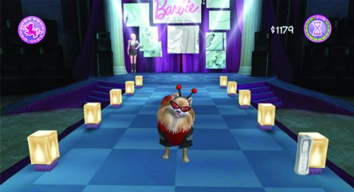 Barbie Groom And Glam Pups Nintendo Wii Complete - Excellent