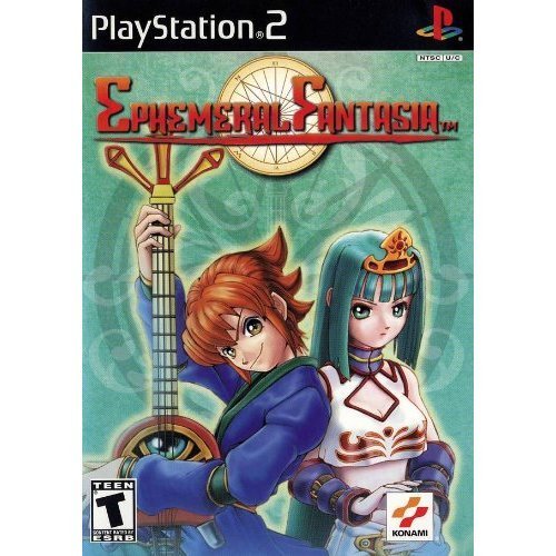 Ephemeral Fantasia + Reg Card PS2 PlayStation 2 AD Complete CIB - Very Good