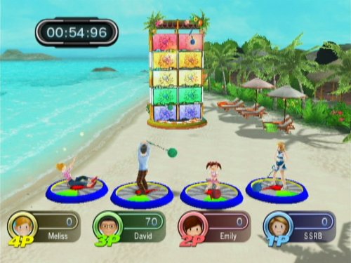 Family Party 30 Great Games Outdoor Fun Nintendo Wii AD Complete CIB - Very Good