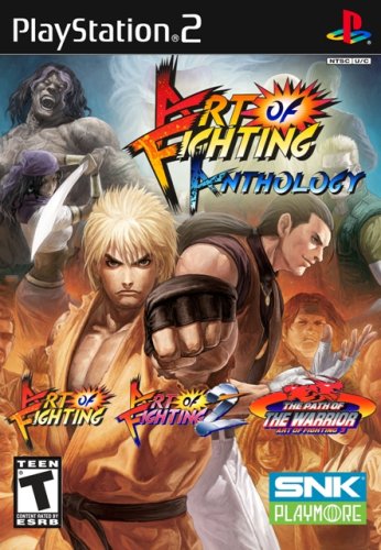 Art of Fighting Anthology PS2 PlayStation 2 AD Complete CIB - Very Good