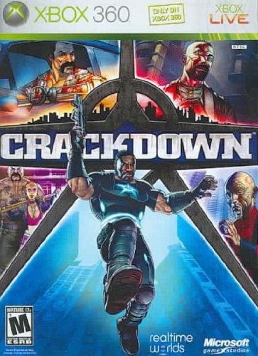 Crackdown Xbox 360 + Poster - Like New