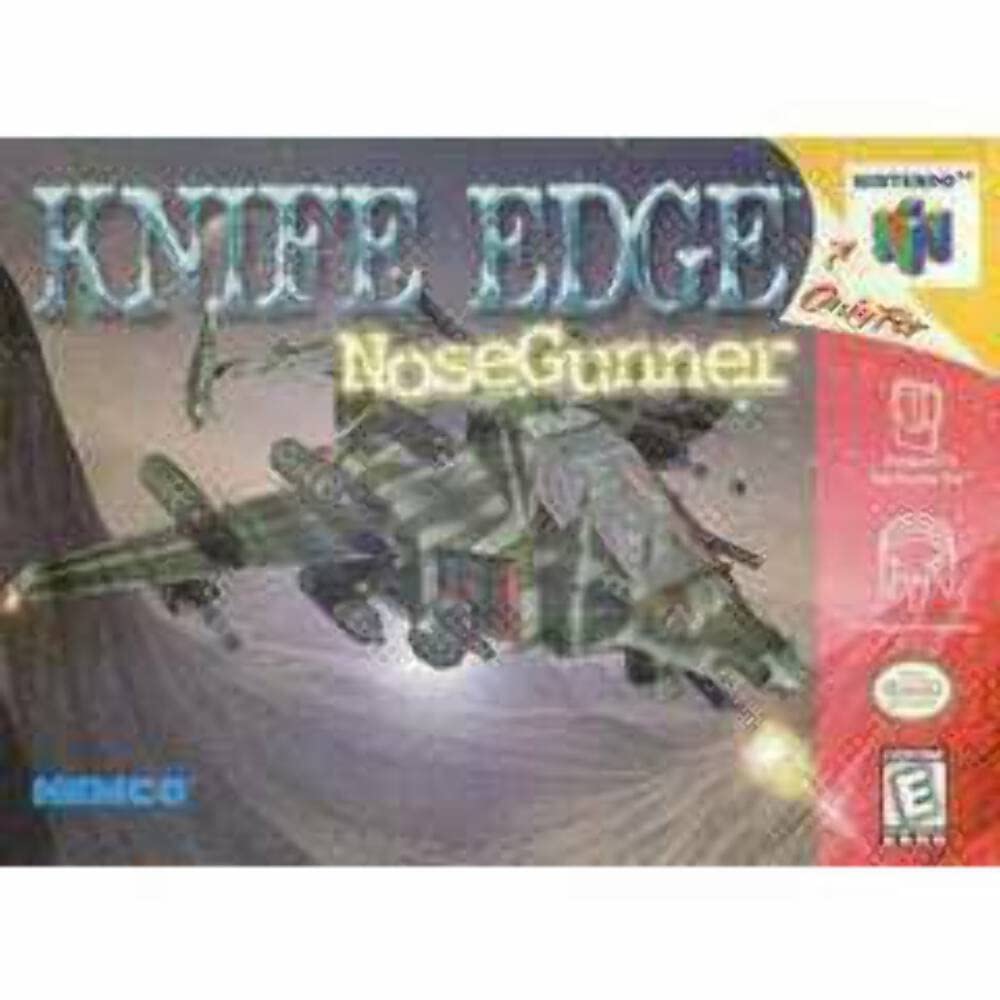 Knife Edge Nosegunner Nintendo 64 N64 Cartridge Only AD Authentic / Tested - Very Good