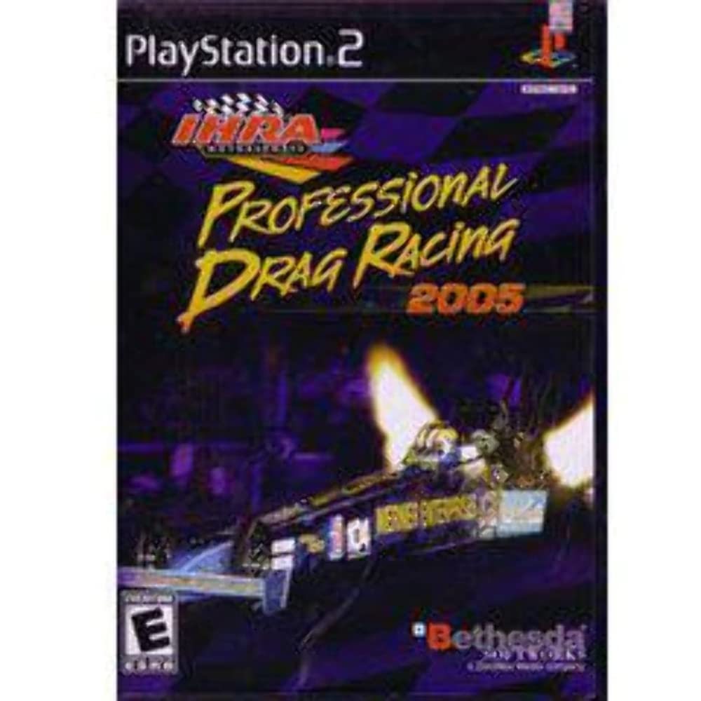 IHRA Drag Racing 2005 PS2 PlayStation 2+ Reg Card - Like New