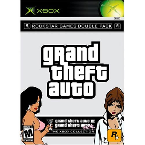 Grand Theft Auto Double Pack + Maps Xbox WD - Very Good