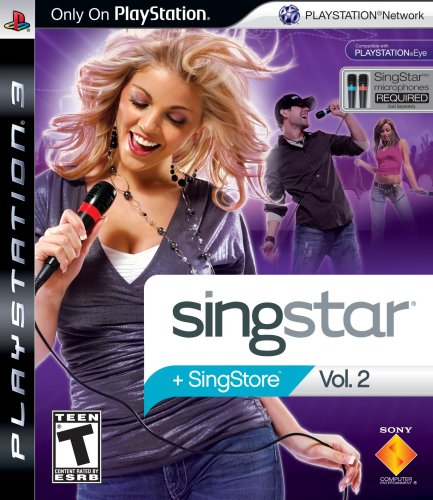 SingStar Vol 2 PS3 Playstation 3 AD + Reg Card Complete CIB - Very Good