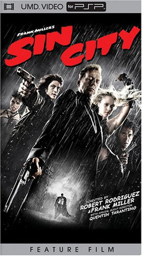 Sin City Sony PSP Clear UMD Movie Disc Only Authentic / Tested - Good