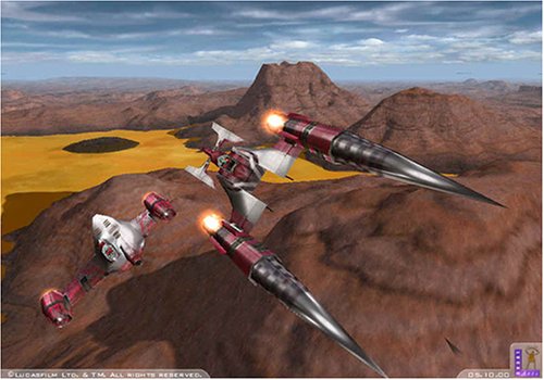Star Wars Starfighter GH PS2 PlayStation 2 AD/NM - Very Good