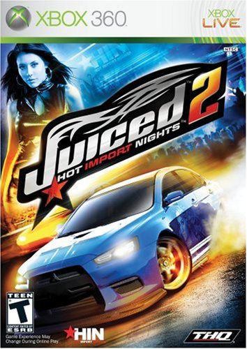 Juiced 2 Hot Import Nights Xbox 360 + HIN Ticket - Like New