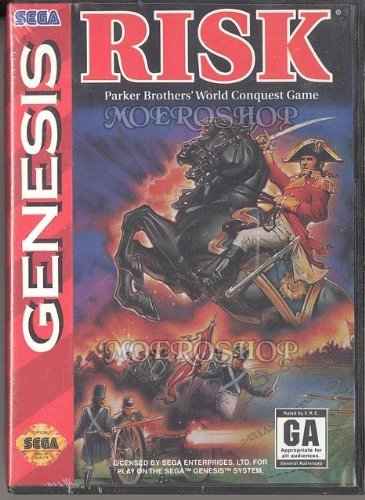 Risk - Sega Genesis Boxed NM - Very Good