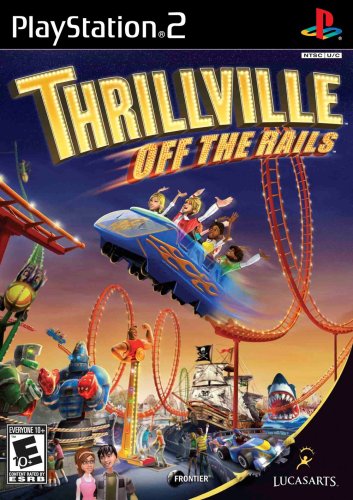 Thrillville Off the Rails PS2 PlayStation 2 - Like New
