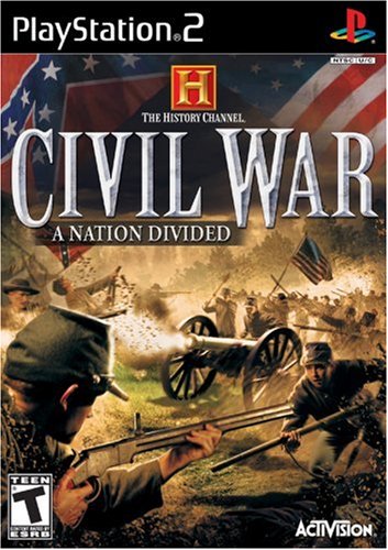 Civil War A Nation Divided PS2 PlayStation 2 + Reg Card - Like New